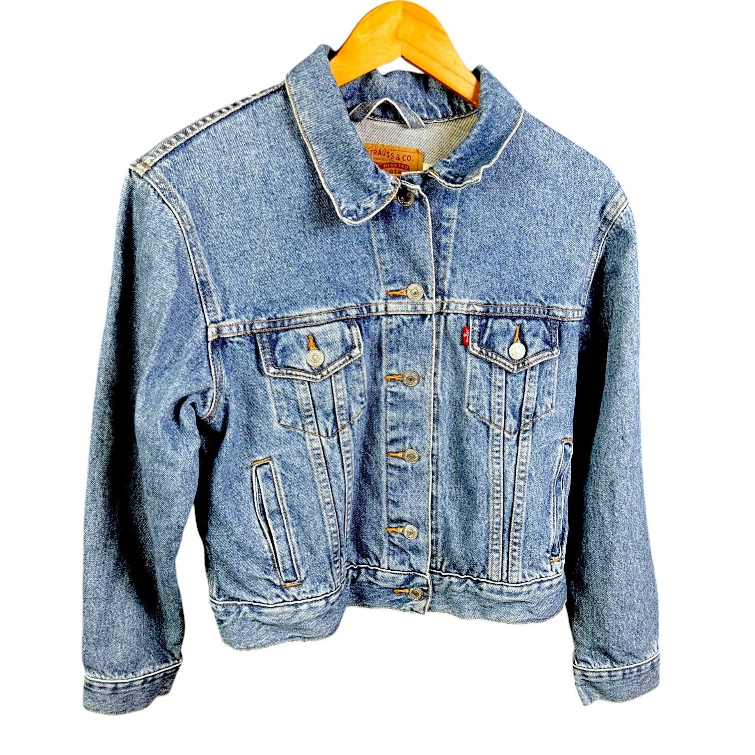 VIntage 90s/Y2K Levi's Red Tab Trucker Jean Jacket M