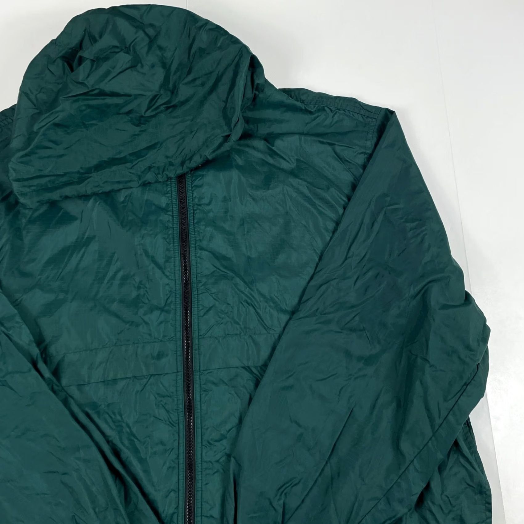 Eddie Bauer VINTAGE Eddie Bauer Ebtek Jacket Mens L Green Hooded Windbreaker Regular Fit Outdoor Size US L / EU 52-54 / 3 - 3 Thumbnail