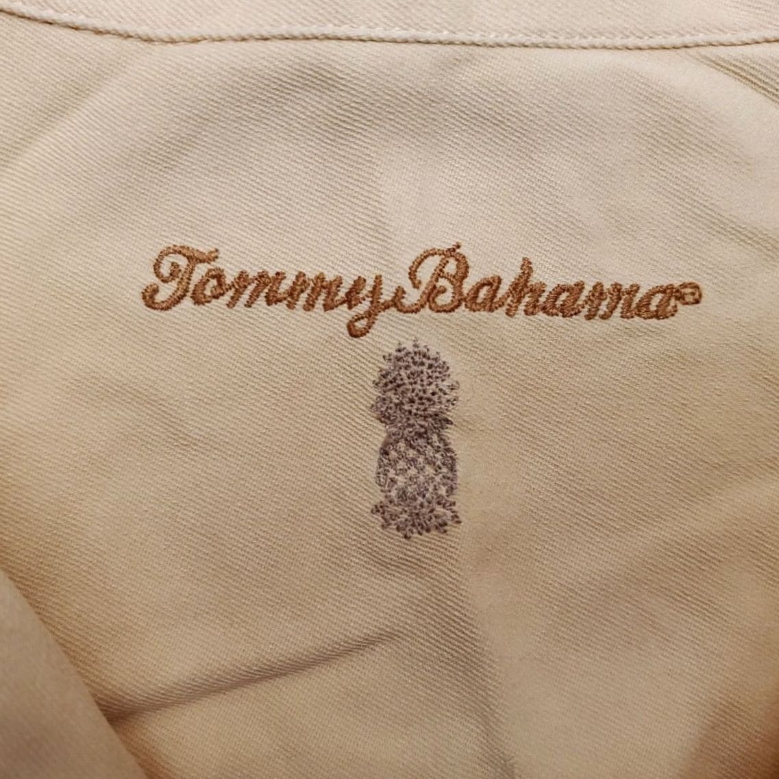 Tommy Bahama Tommy Bahama Shirt Mens XL Orange 100% Silk Twill Camp Short Sleeve Casual Beach Shirt Size US XL / EU 56 / 4 - 6 Thumbnail