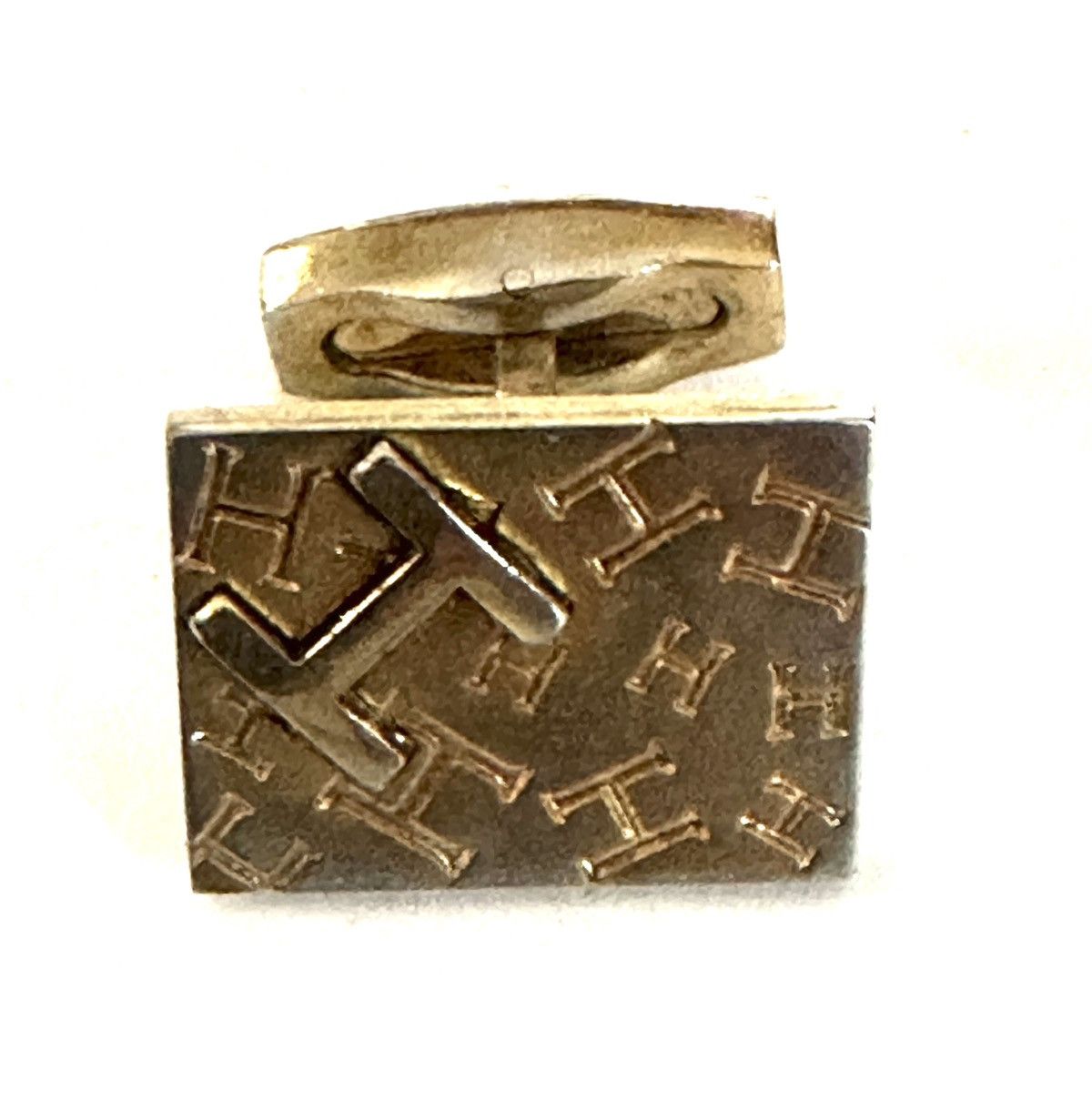 Hermes Hermes H Cufflinks Size ONE SIZE - 2 Thumbnail