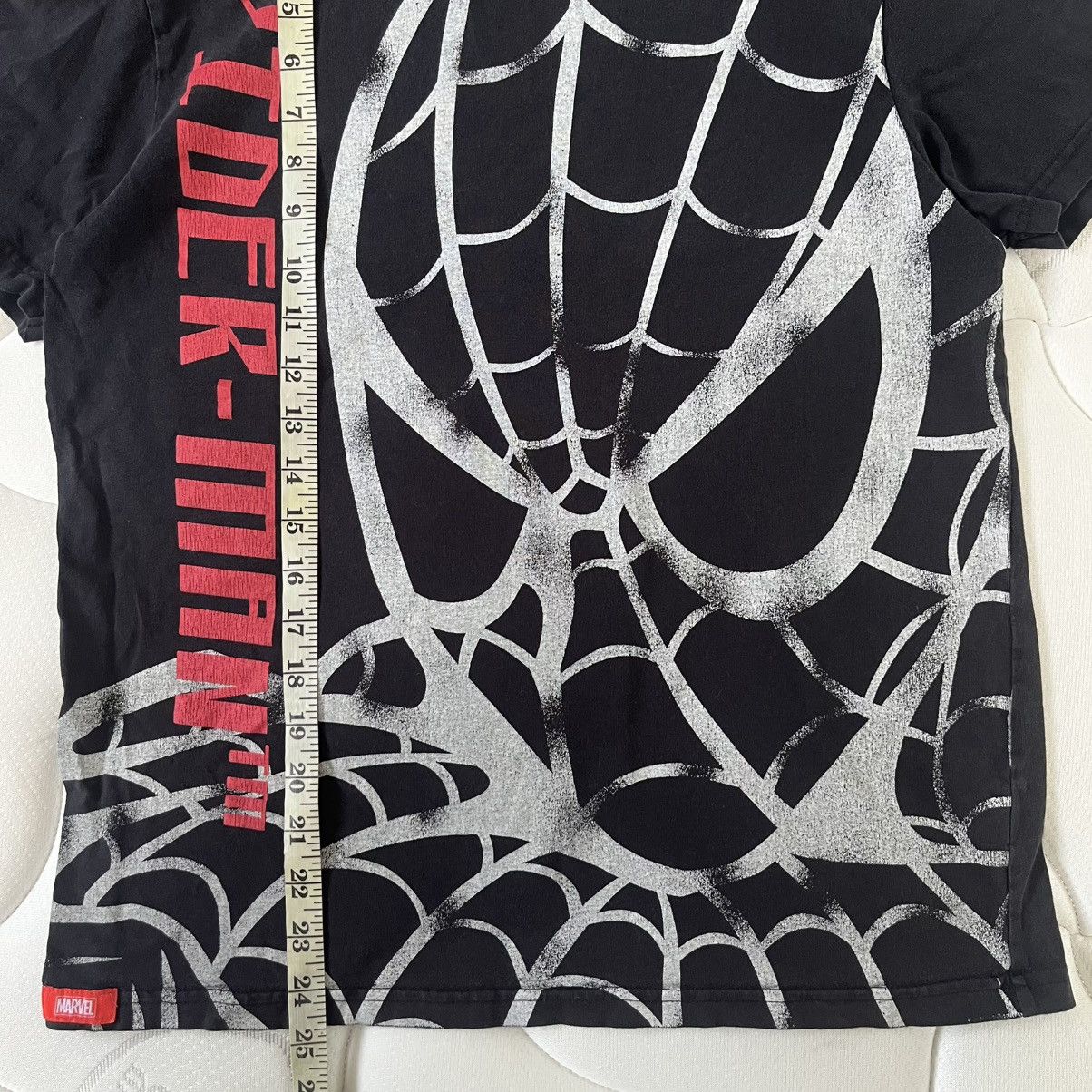 Marvel Comics Rare Vintage Spiderman AOP Quotes Tees Cartoon Size US S / EU 44-46 / 1 - 15 Thumbnail