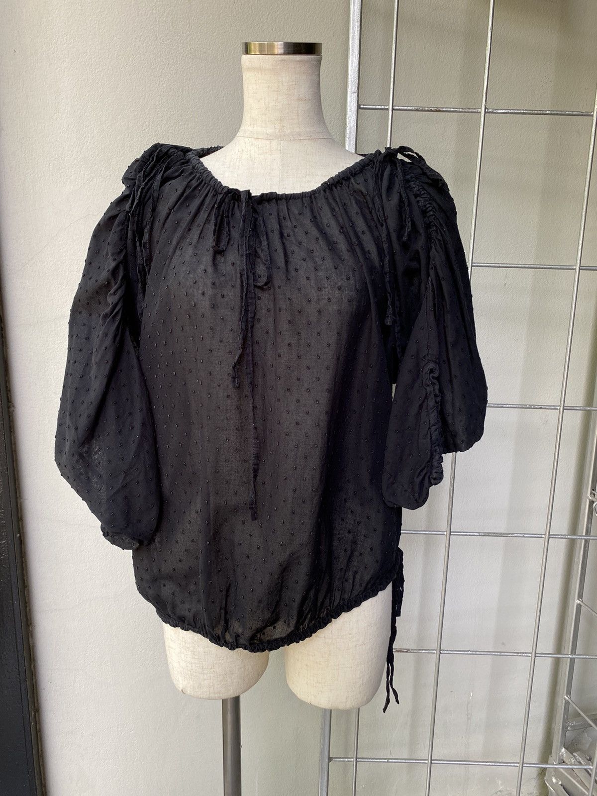 Tsumori Chisato TSUMORI CHISATO black blouse Size ONE SIZE - 14 Thumbnail