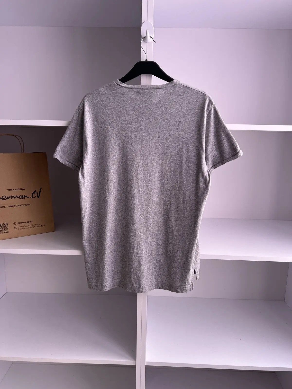 Vintage × Vivienne Westwood Vintage Vivienne Westwood Denim Gray T-Shirt Size US XL / EU 56 / 4 - 7 Thumbnail
