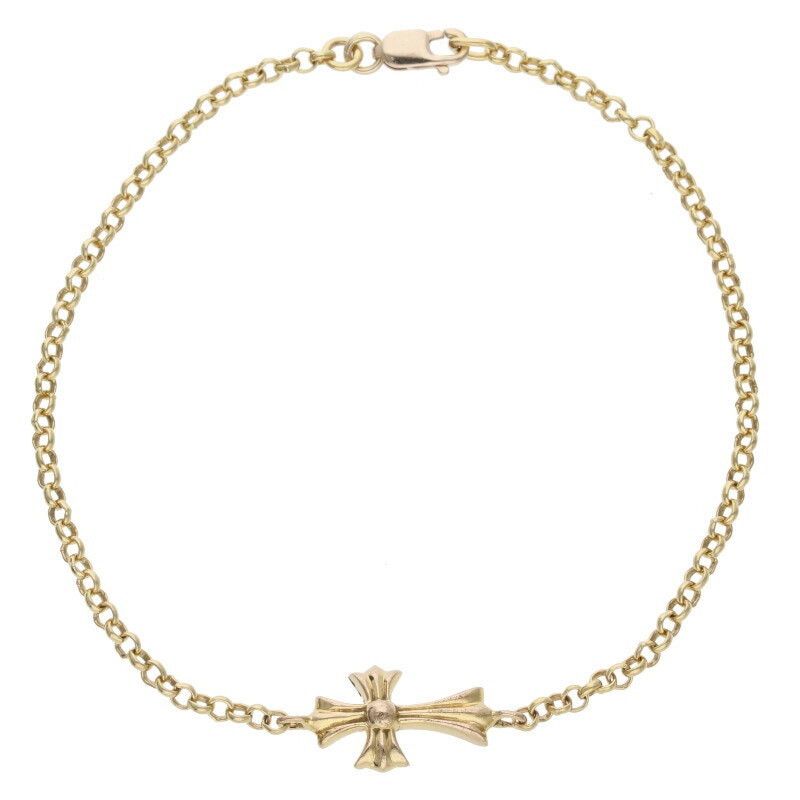 Chrome Hearts 22K Baby Fat Chain Bracelet