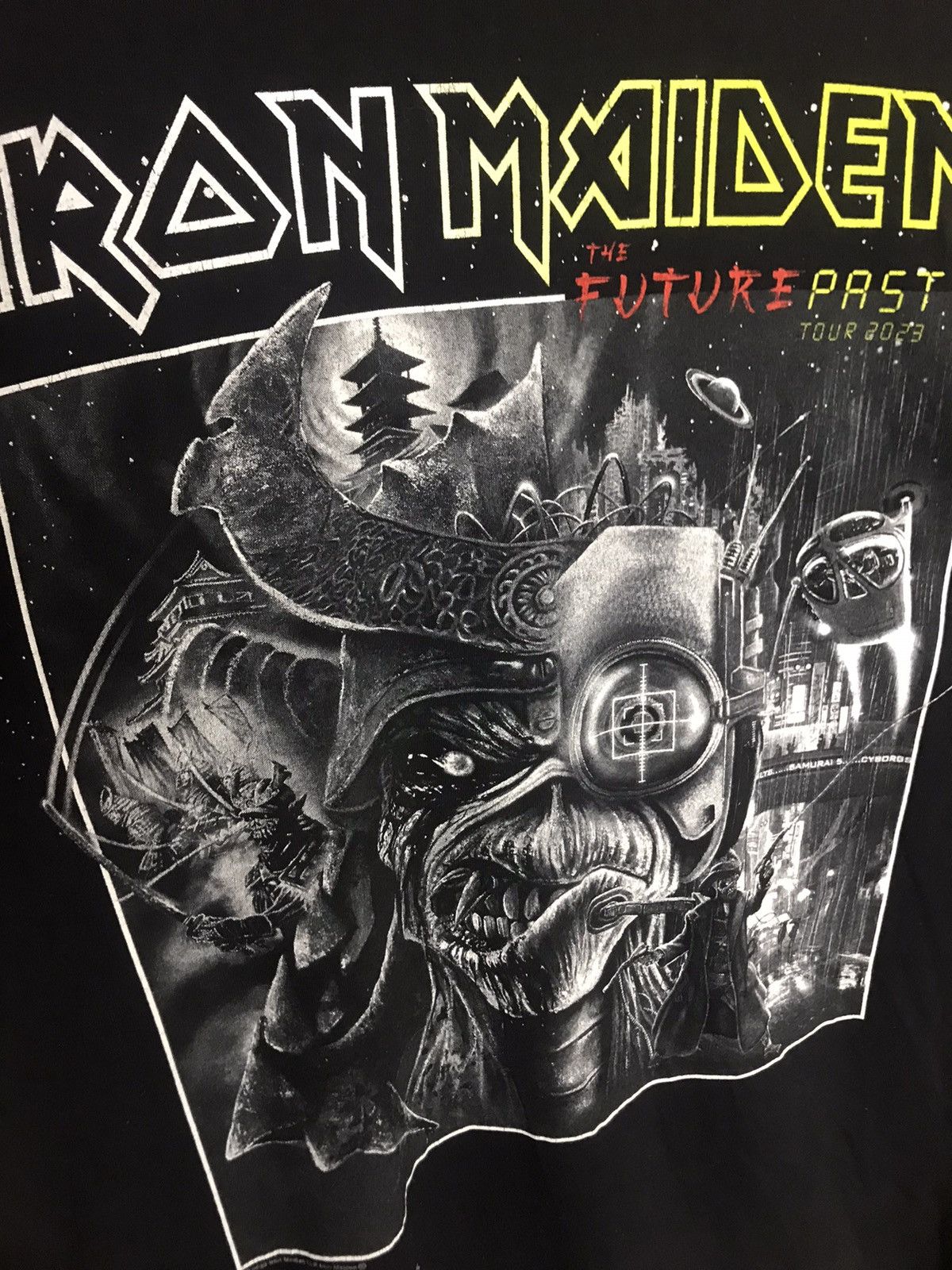 Band Tees Iron Maiden 2023 the future past tour t-shirt 3Xl Size US XXL / EU 58 / 5 - 4 Thumbnail