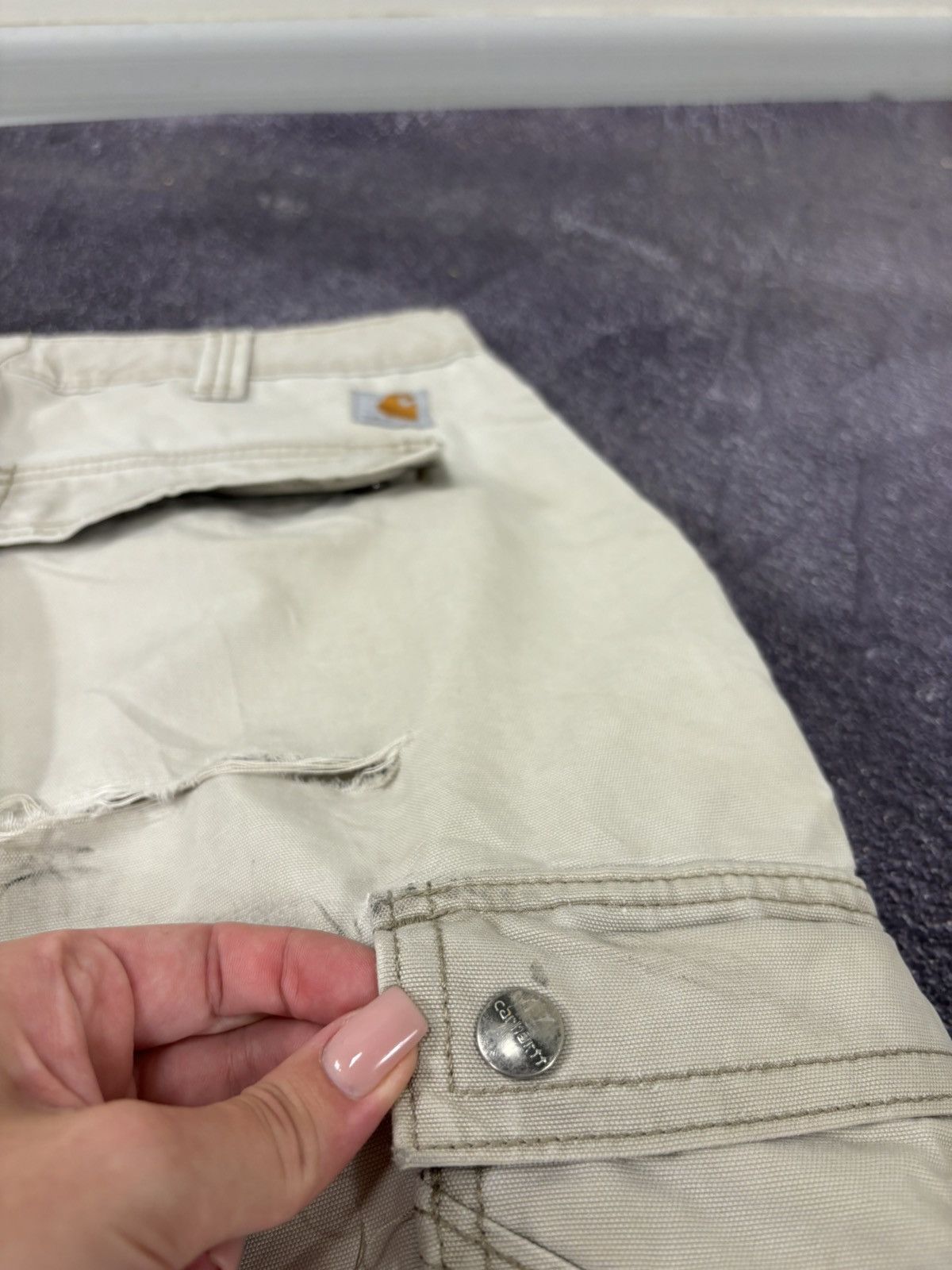 Carhartt Vintage Carhartt Y2K Work Hype Relaxed Fit Cargo Pants Size US 36 / EU 52 - 8 Thumbnail
