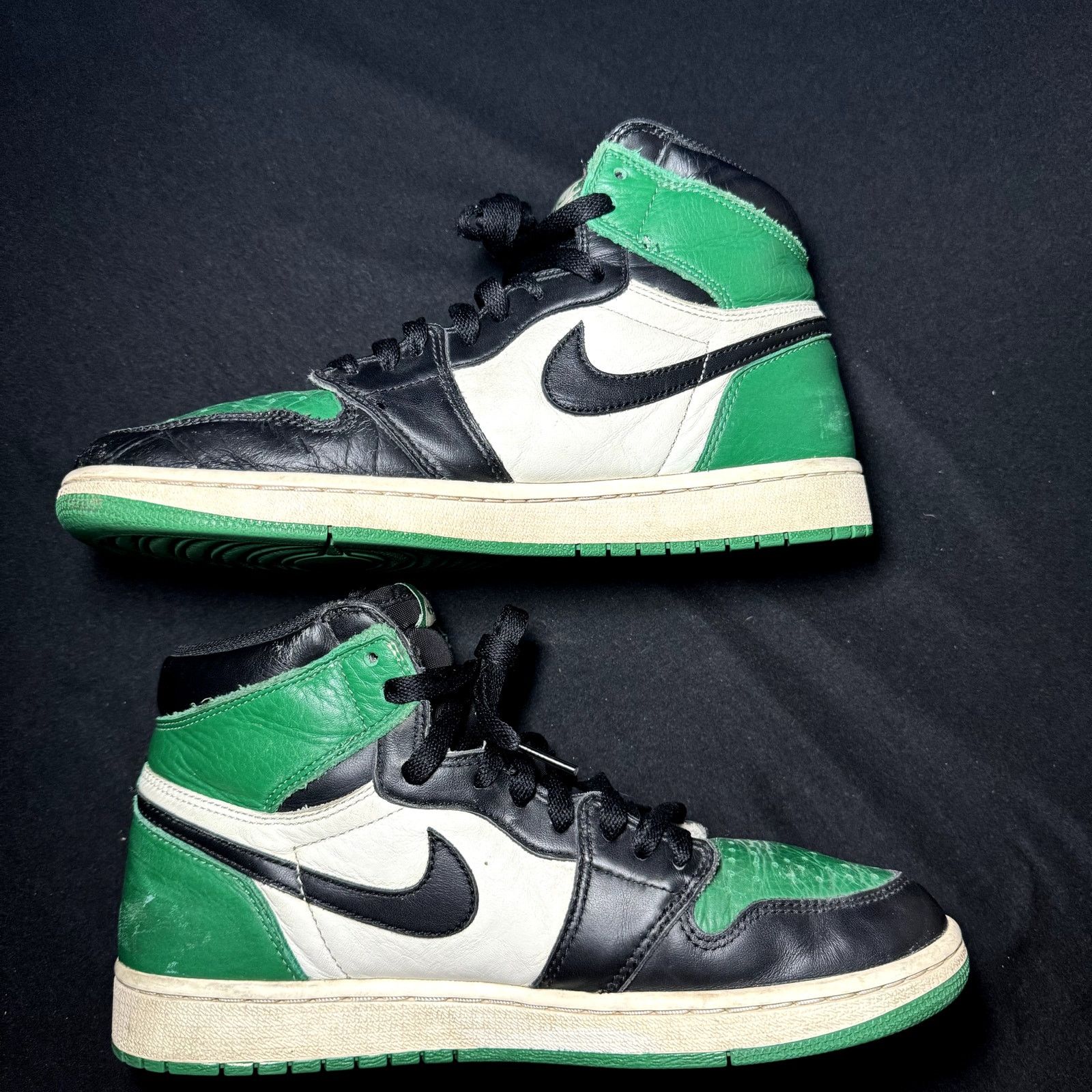 Jordan Brand × Nike Size 8.5 - Air Jordan 1 Retro High OG Pine Green Men's Shoes Size US 8.5 / EU 41-42 - 2 Thumbnail