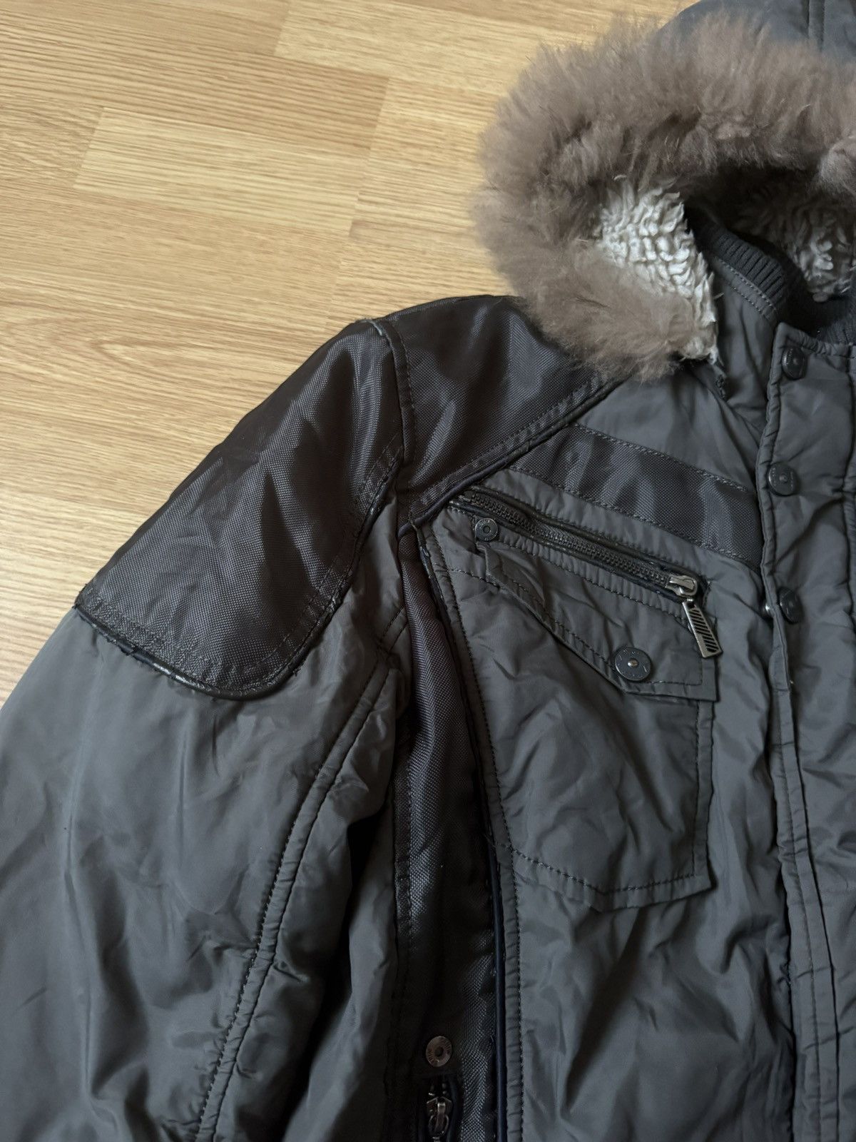 Japanese Brand Crazy Japanese Style Fur Jacket Archive Y2K Size US L / EU 52-54 / 3 - 2 Thumbnail
