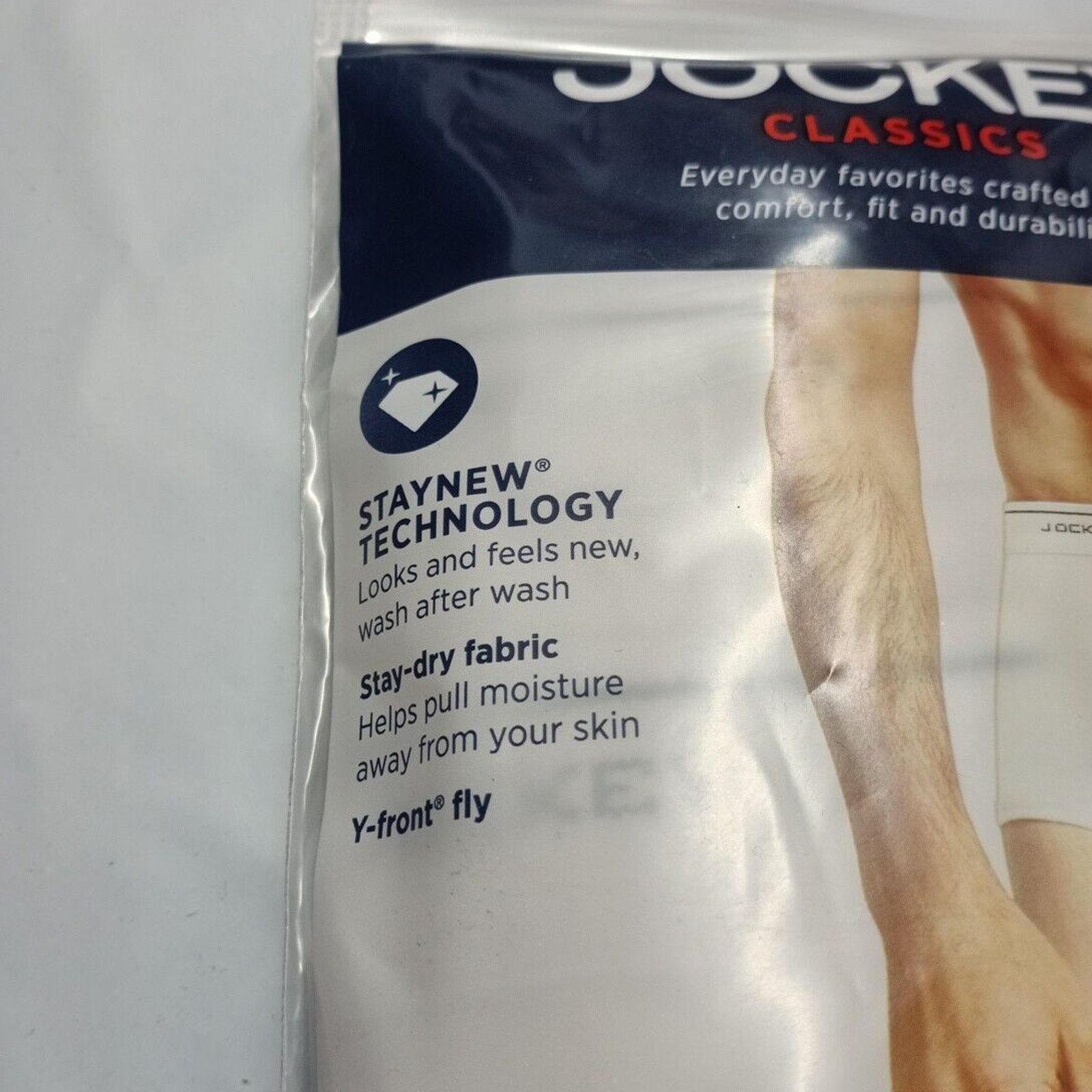 Jockey Jockey Classics Full-Rise Briefs Men's Size 30 White QTY 4 Size 30 - 4 Thumbnail