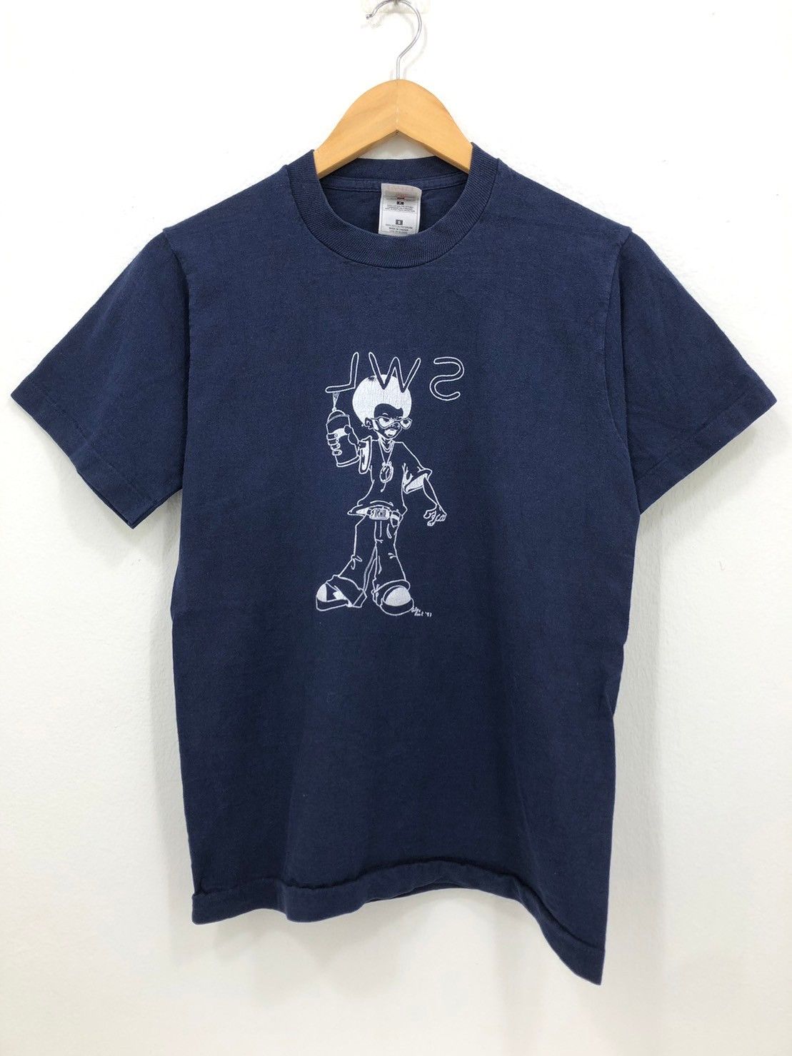 Vintage Vintage 1997's SWL Sir Wilfrid Laurier shirt graffiti wts01 Size US S / EU 44-46 / 1 - 3 Thumbnail