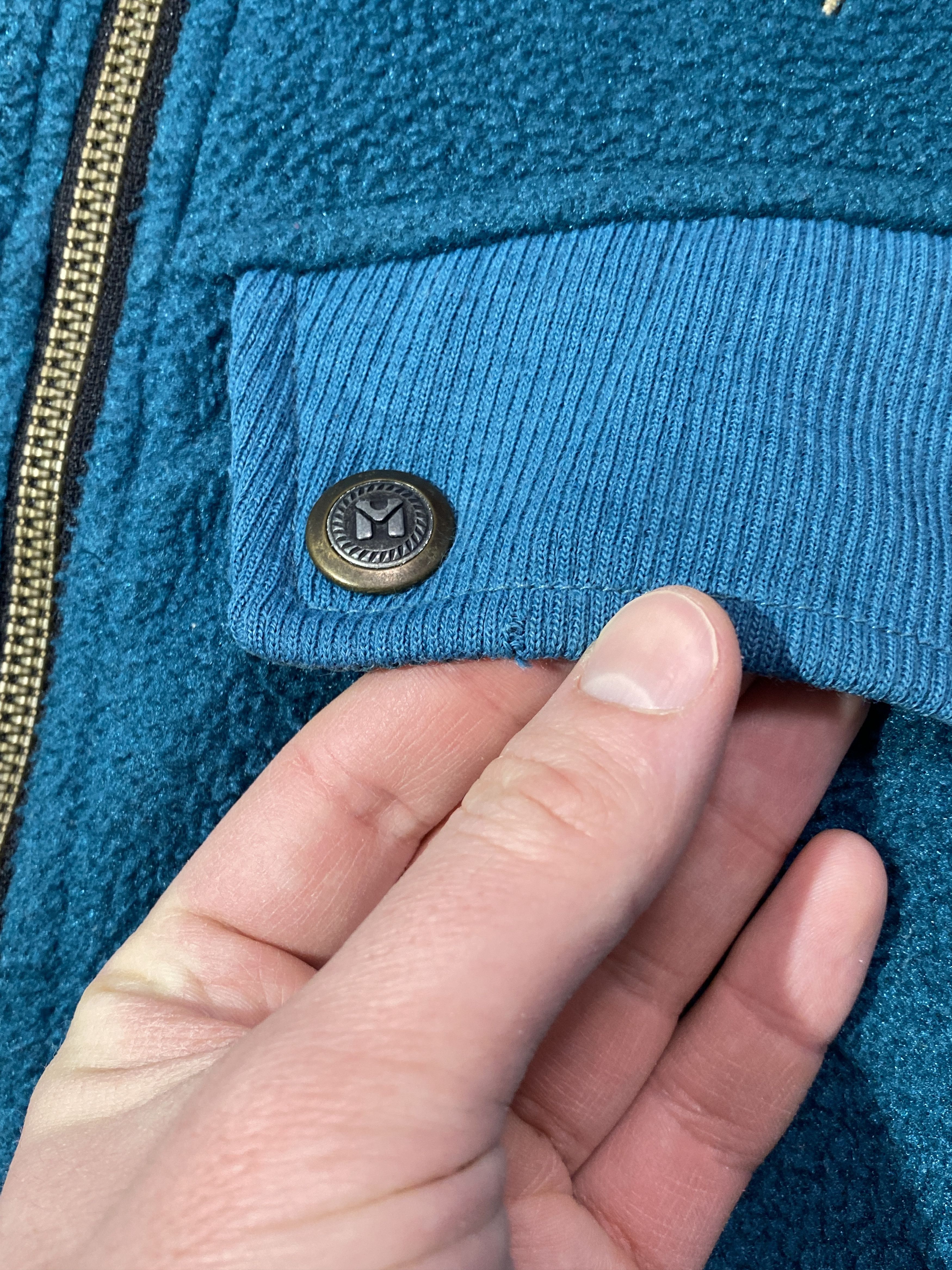 Vintage Vintage 90s MILLET Polartec Fleece Jacket Alpinism Outdoor Size US XS / EU 42 / 0 - 8 Thumbnail