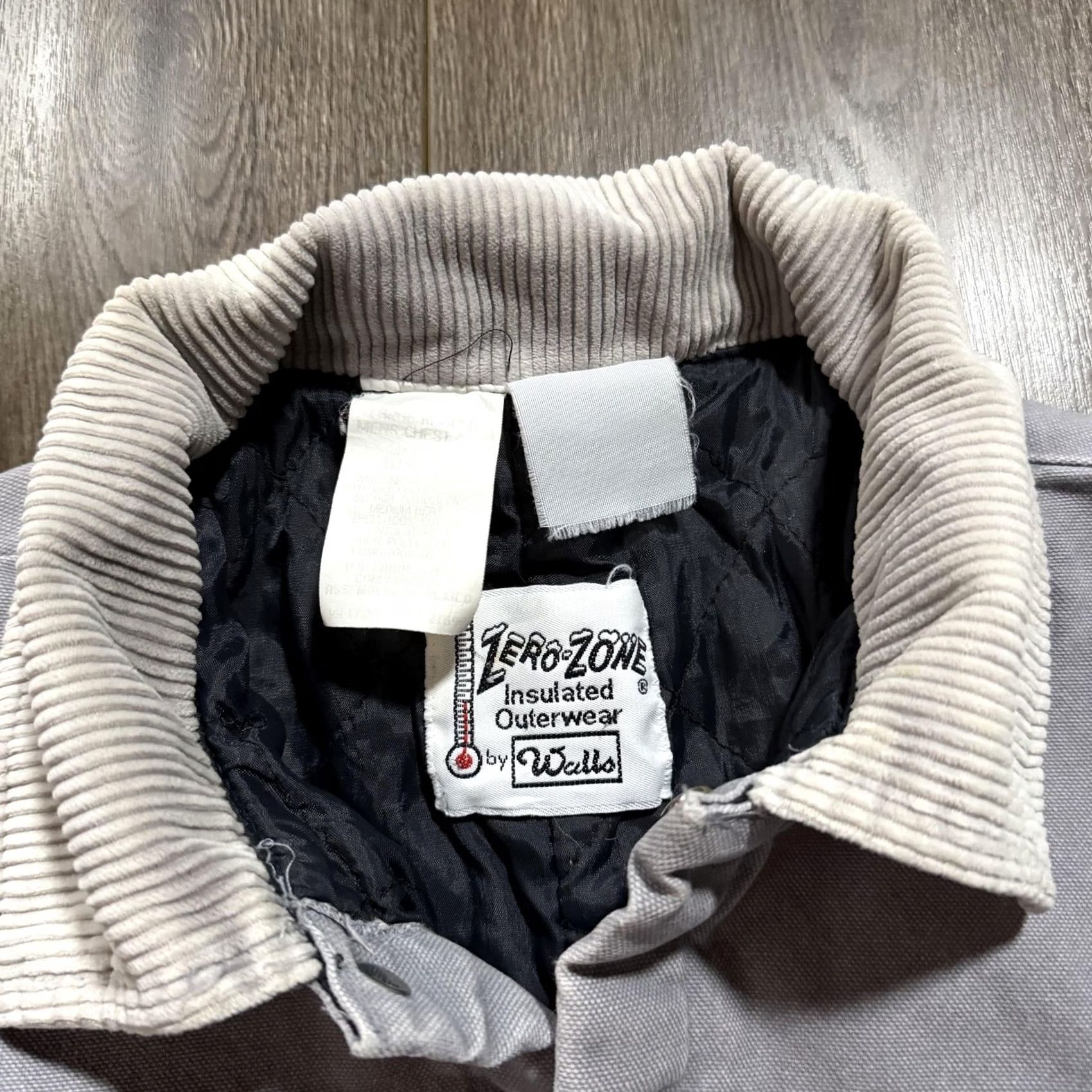 Walls VINTAGE Walls Jacket Detroit Style XL Grey Cropped Workwear Distressed Size US XL / EU 56 / 4 - 4 Thumbnail