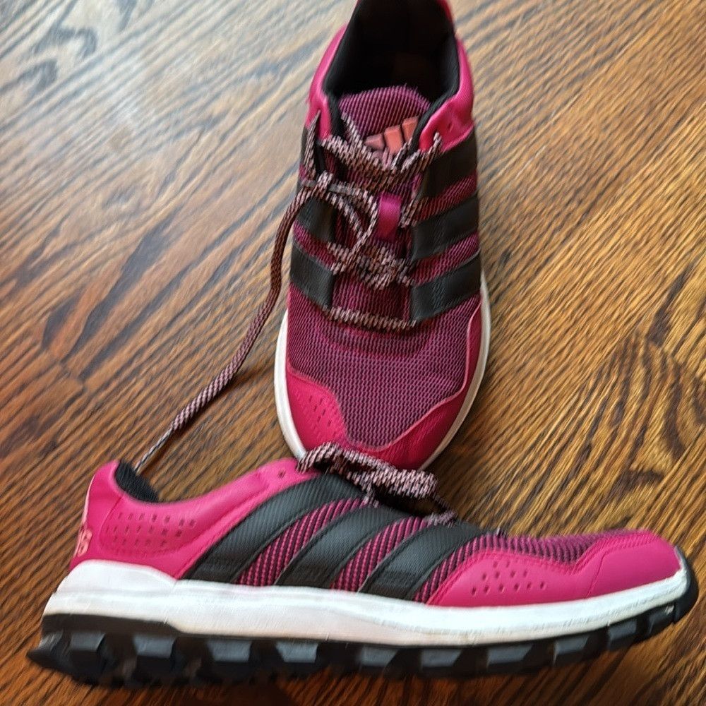 Adidas Adidas slingshot tr running shoes/sneakers in pink & black. Size US 7 / IT 37 - 3 Thumbnail