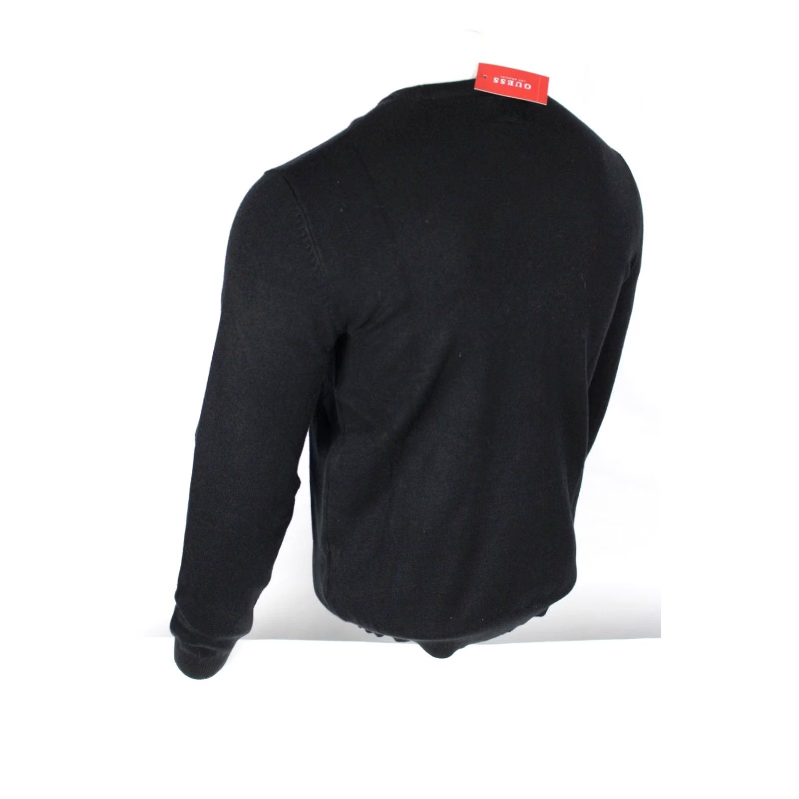 Guess VINTAGE Guess Jeans Men's Stero Debos Sweater Long Sleeve Crew M Black Viscose Blnd 0 Size US M / EU 48-50 / 2 - 2 Thumbnail