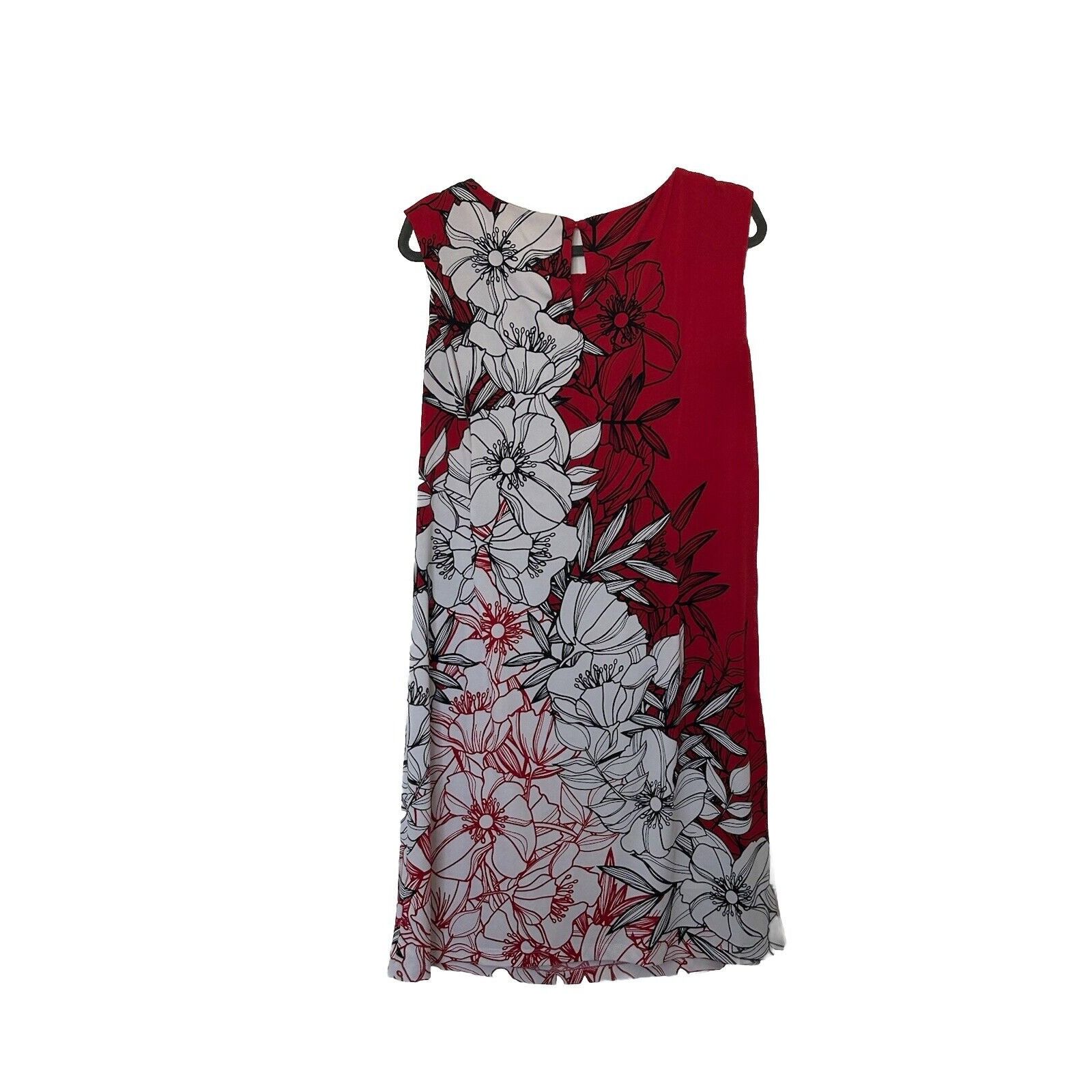 Other CATO Hawaiian DRESS Womens Hibiscus Flowers Sun Slip Sleevel Size XL / US 12-14 / IT 48-50 - 2 Thumbnail
