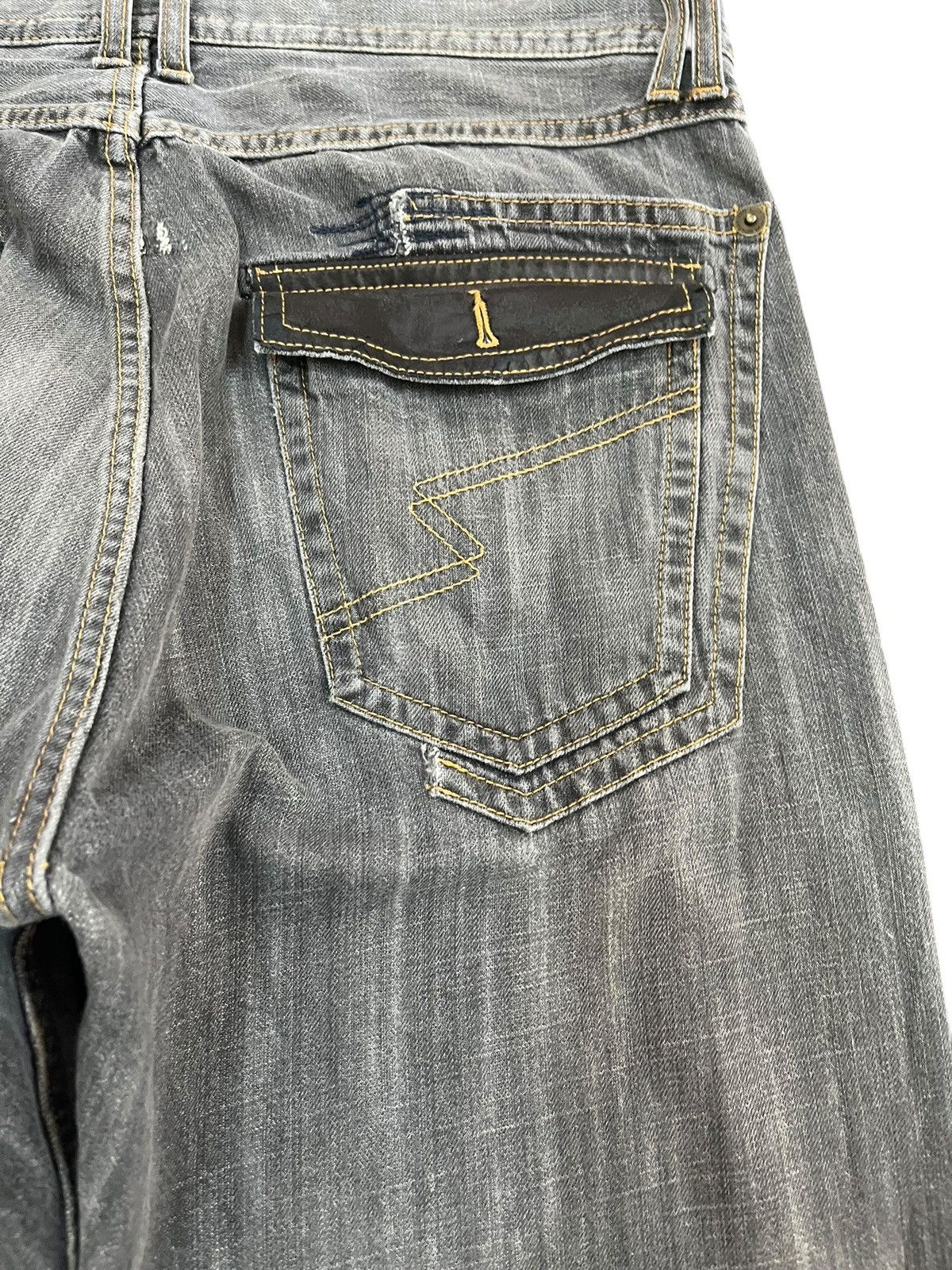 Beauty Beast Vintage Japanese Brand Black Baggy Denim Size US 36 / EU 52 - 9 Thumbnail