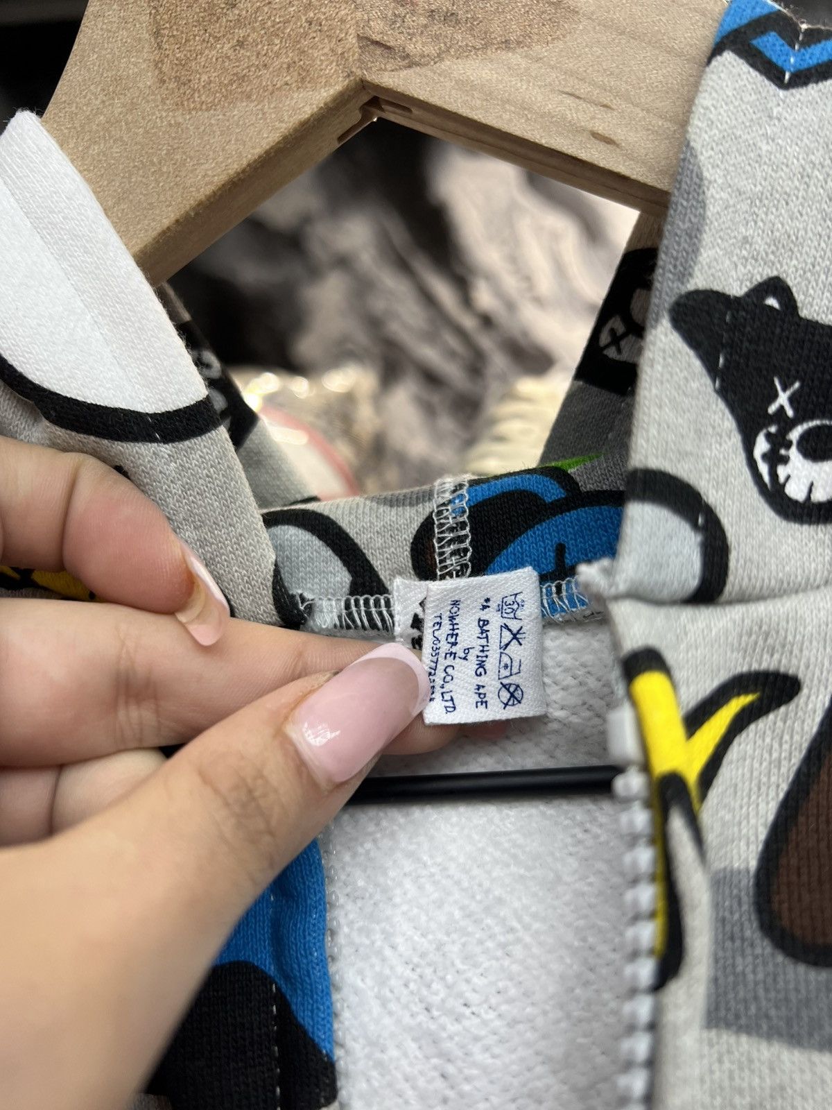 Bape Bape Baby Milo Zip Sweatshirt Size US XXS / EU 40 - 8 Thumbnail