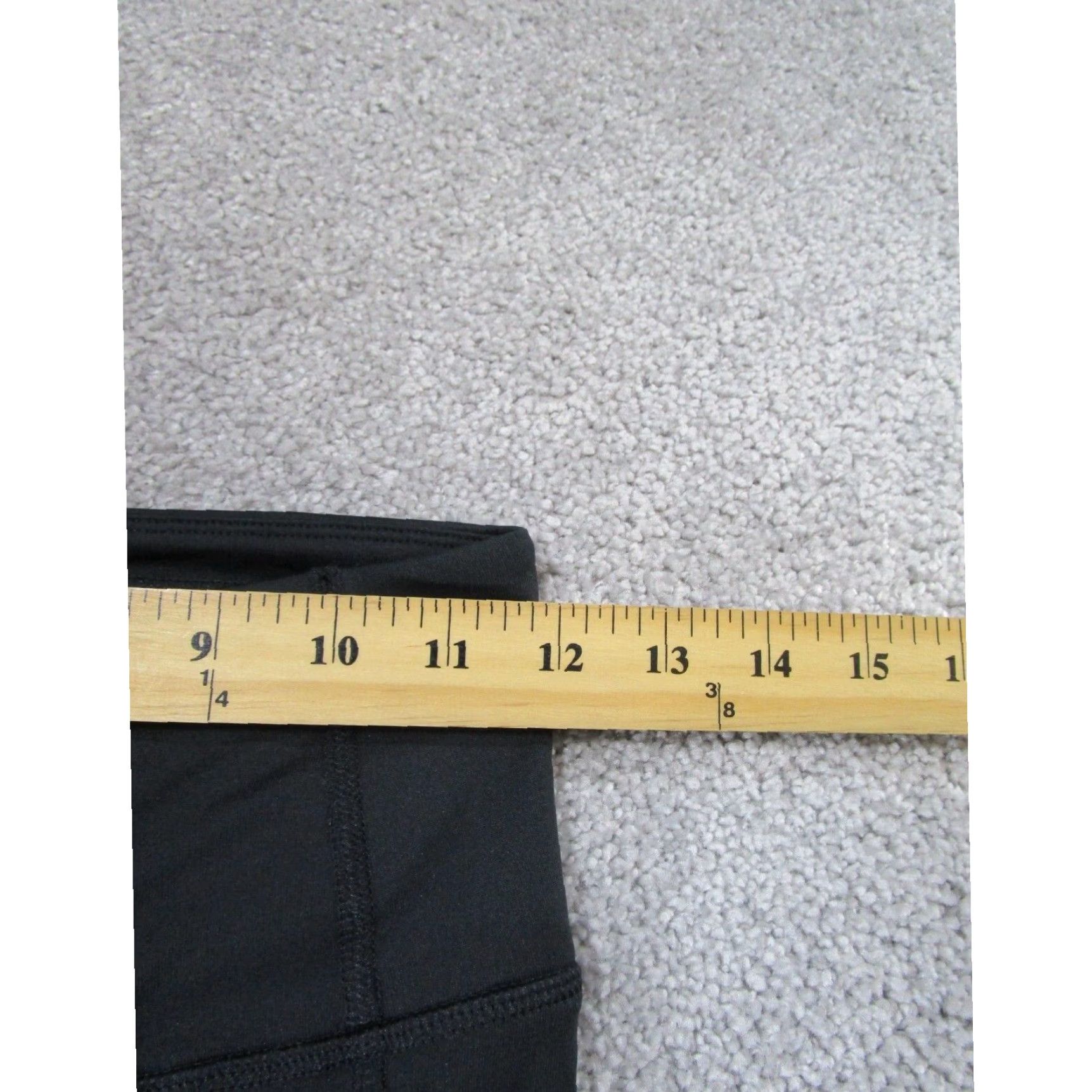 Under Armour Under Armour Compression Leggings Womens XS Black Gold Full Length Size 26" / US 2 / IT 38 - 6 Thumbnail