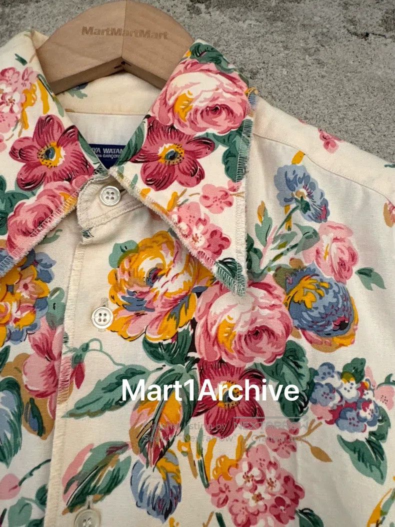 Junya Watanabe JUNYA WATANABE Floral shirt Size M / US 6-8 / IT 42-44 - 5 Thumbnail