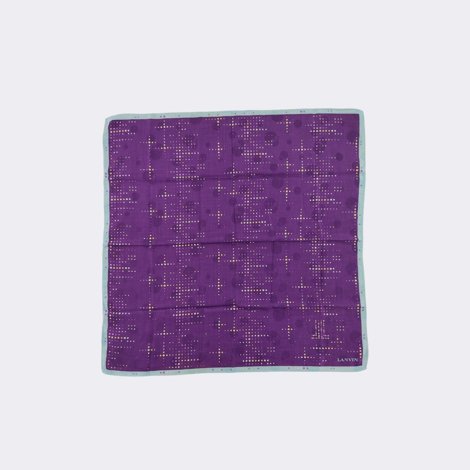 Lanvin Vintage Lanvin Handkerchief Neckerchief Bandana H078D Size ONE SIZE - 1 Thumbnail