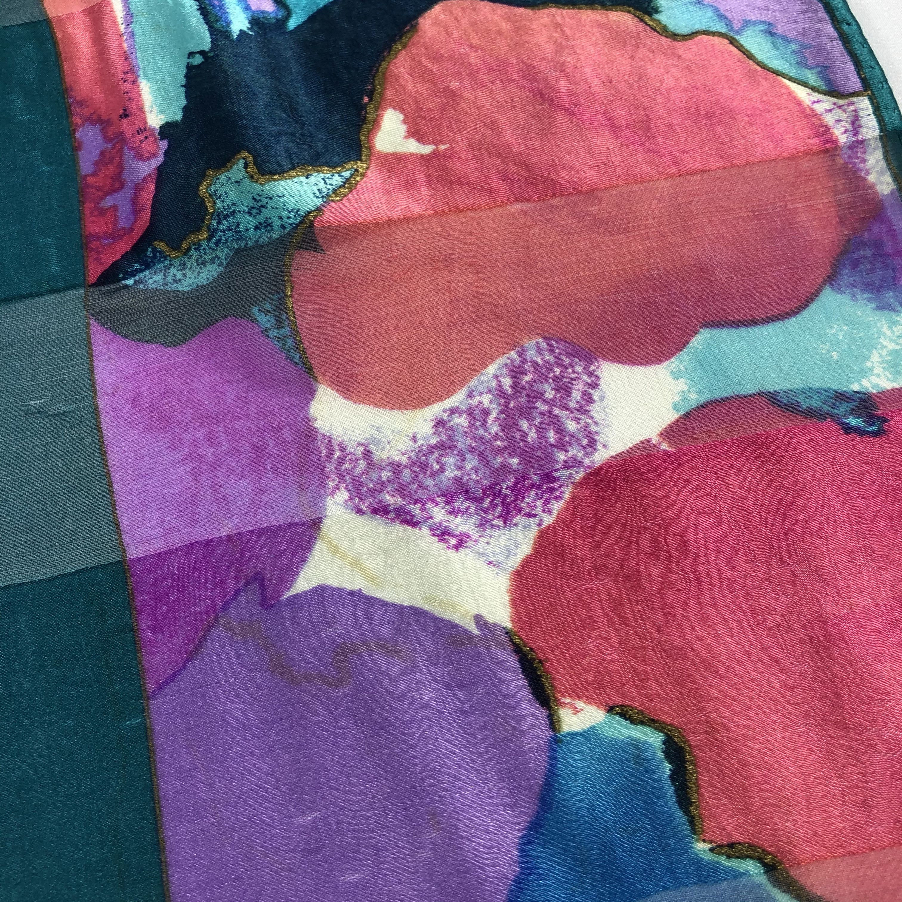 Jean-Louis Scherrer Vintage Jean Louis Scherrer Silk Scarf Size ONE SIZE - 8 Thumbnail