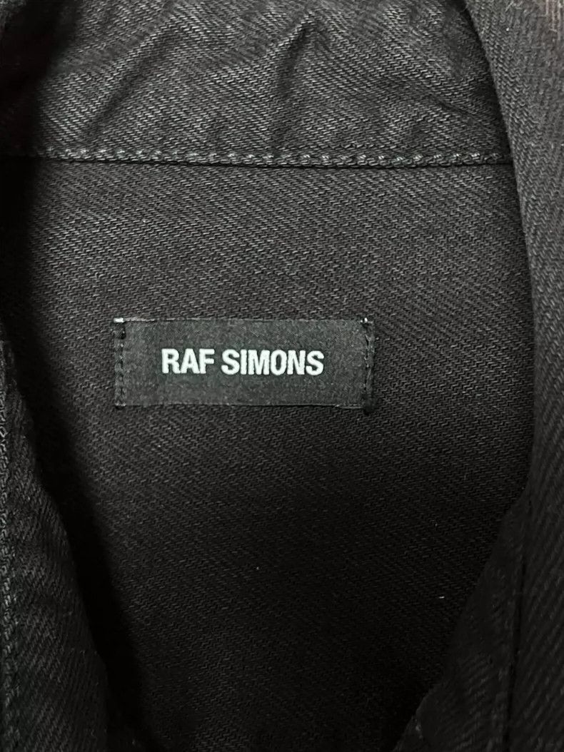 Raf Simons Raf Simons 19ss silhouette portrait denim jacket Size US S / EU 44-46 / 1 - 3 Thumbnail