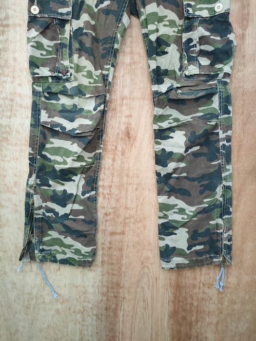 Japanese Brand over whelm camo military multipocket cargo pants #46-002DLL Size US 30 / EU 46 - 10 Thumbnail
