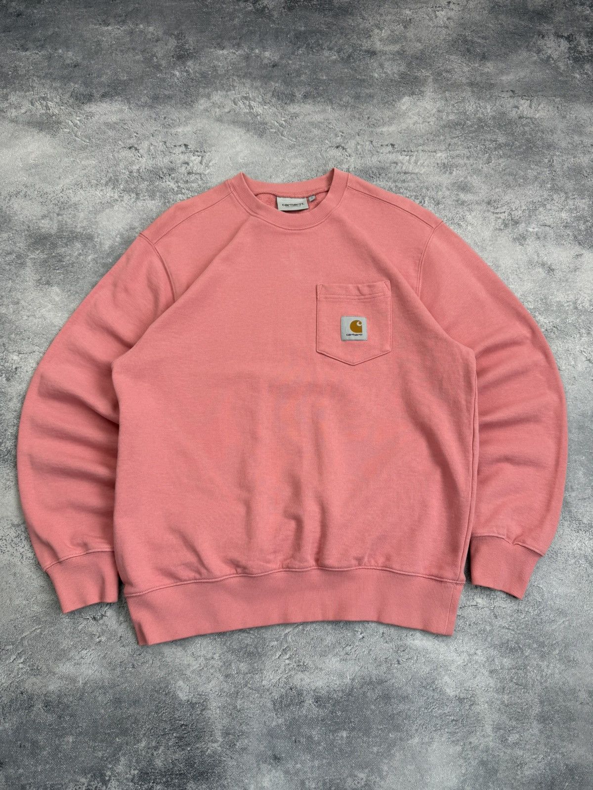 Carhartt Vintage Y2K Carhartt WIP Sweatshirt Pink Crewneck Pullover Size US S / EU 44-46 / 1 - 2 Thumbnail