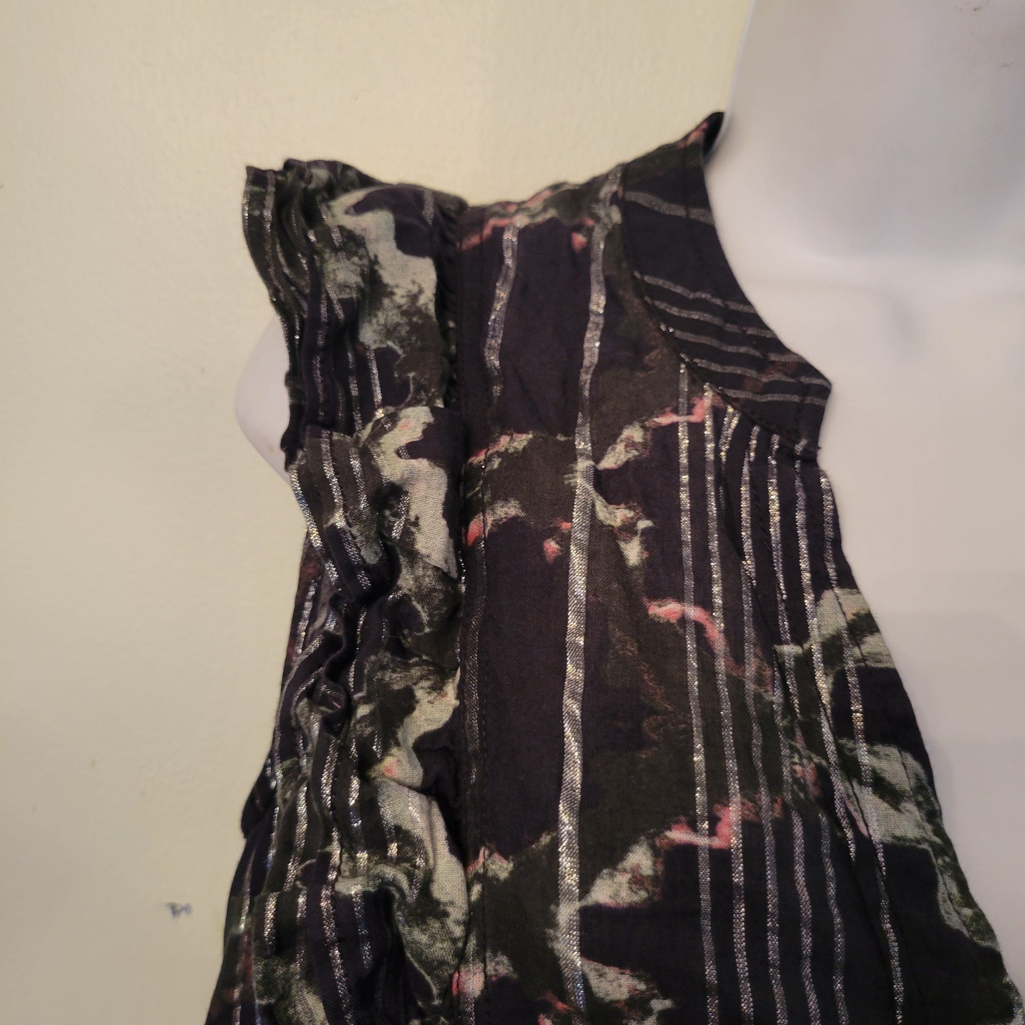Anthropologie Anthropologie Pilcro Sleeveless Button Up Blouse Ruffle S Sh Size S / US 4 / IT 40 - 5 Thumbnail
