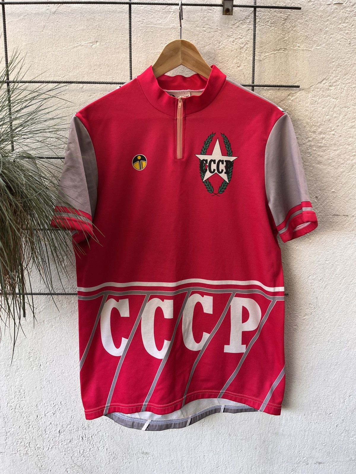 Vintage Giessegi CCCP Sowjet Cycling Vintage Jersey Size US XL / EU 56 / 4 - 1 Thumbnail