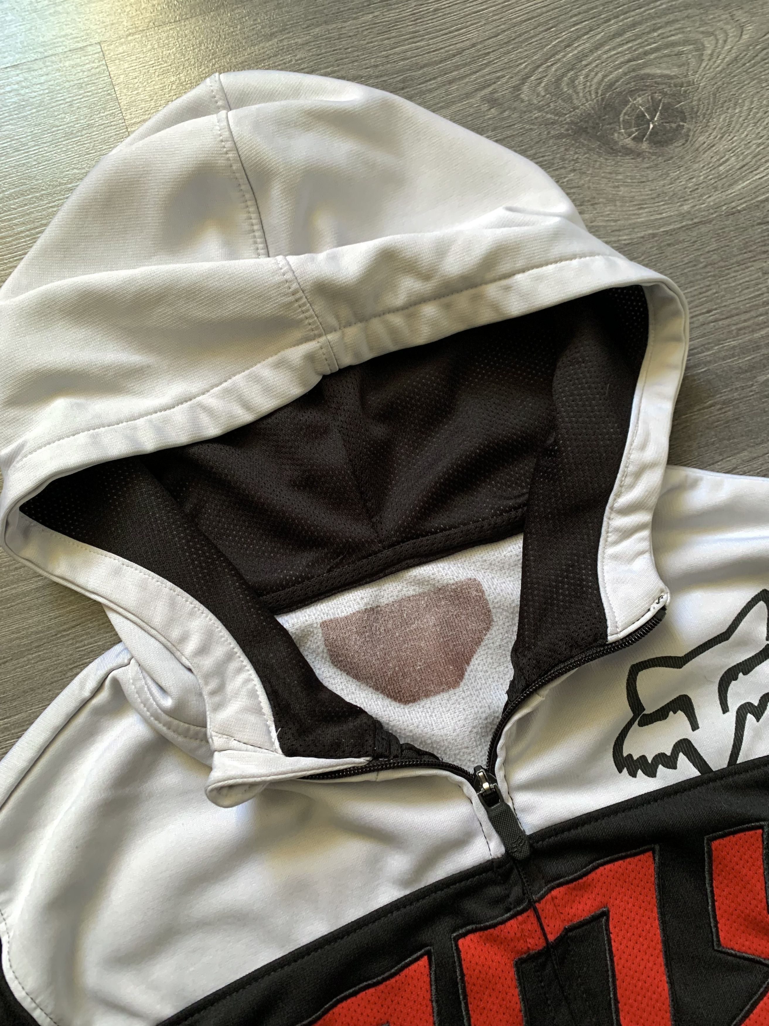 Fox Racing × Vintage Vintage Y2K FOX Racing Zip Up Hoodie Moto Size US S / EU 44-46 / 1 - 4 Thumbnail