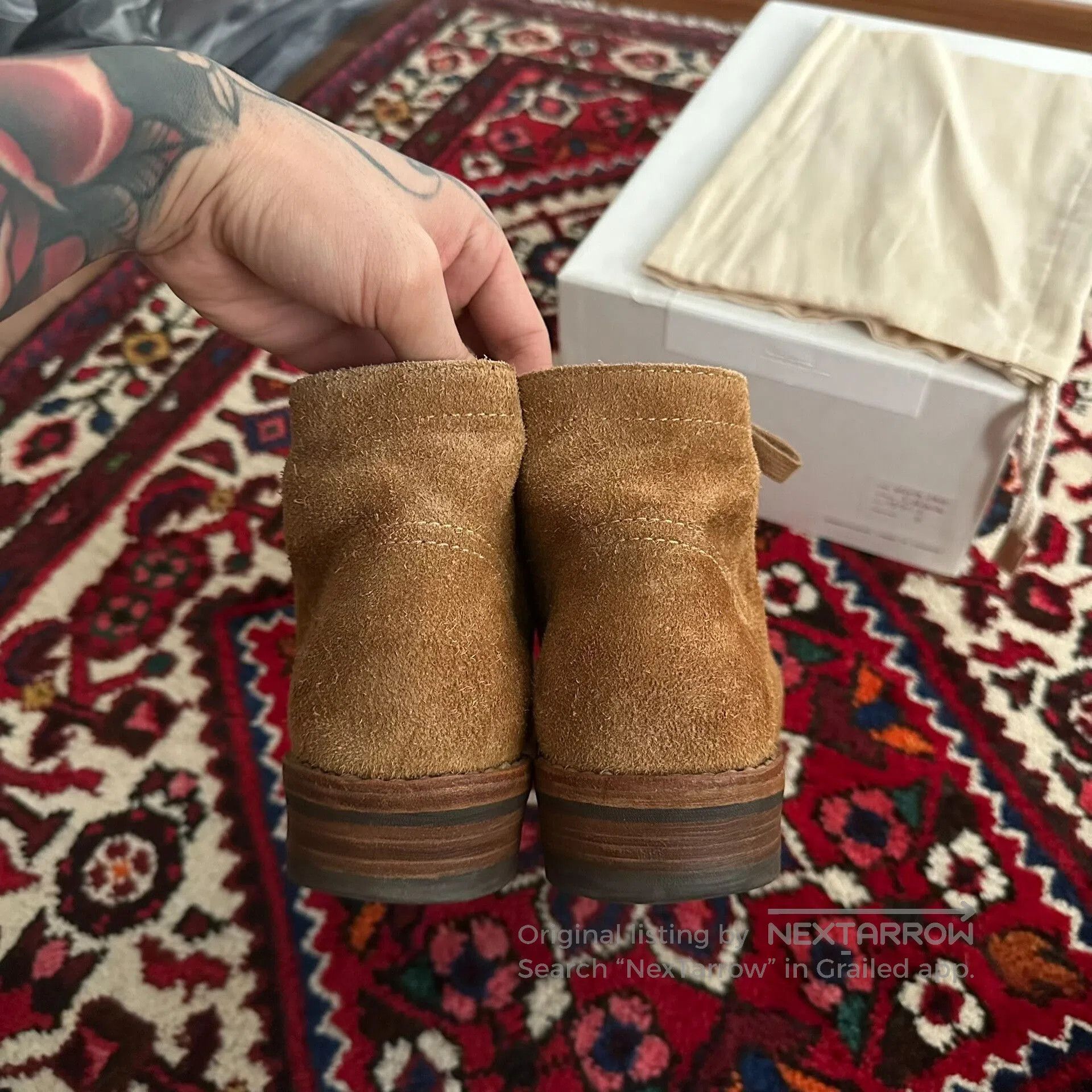 Visvim VISVIM Brigadier Boots in Camel Color. Size US 8.5 / EU 41-42 - 8 Thumbnail
