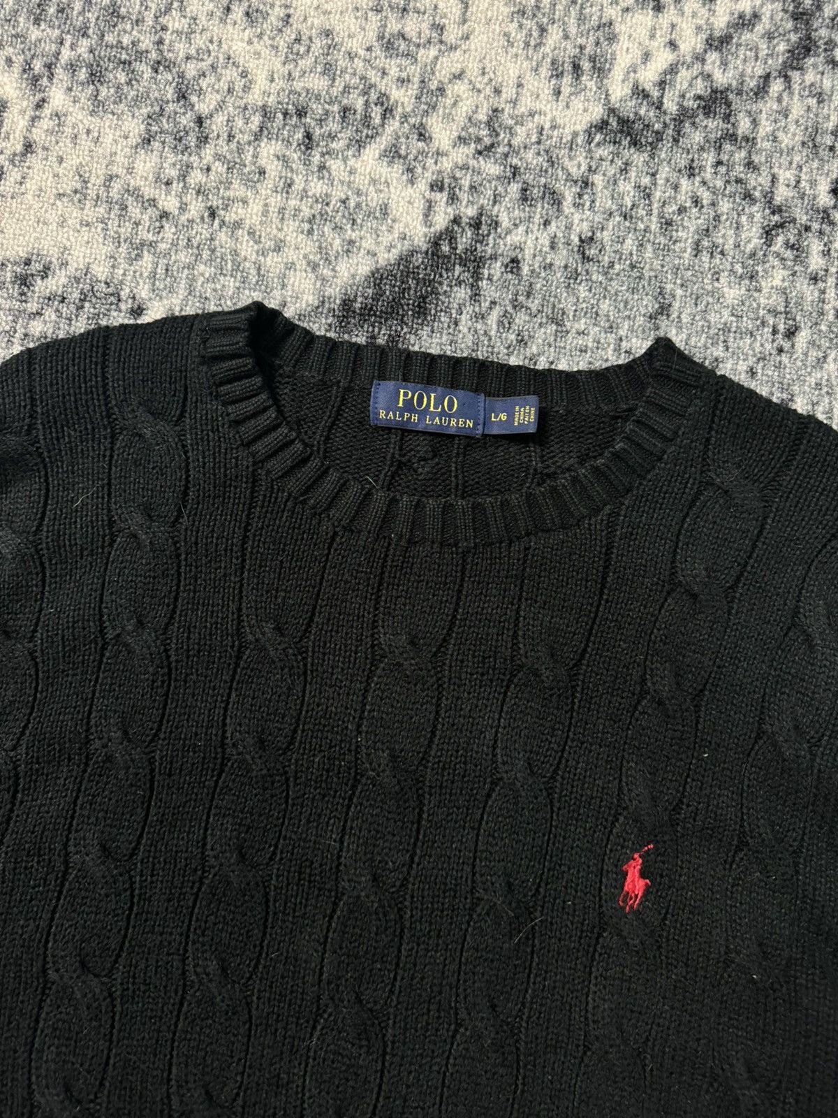 Vintage Vintage Polo Ralph Lauren Sweater Knitwear Red Pony Luxury Size US L / EU 52-54 / 3 - 5 Thumbnail