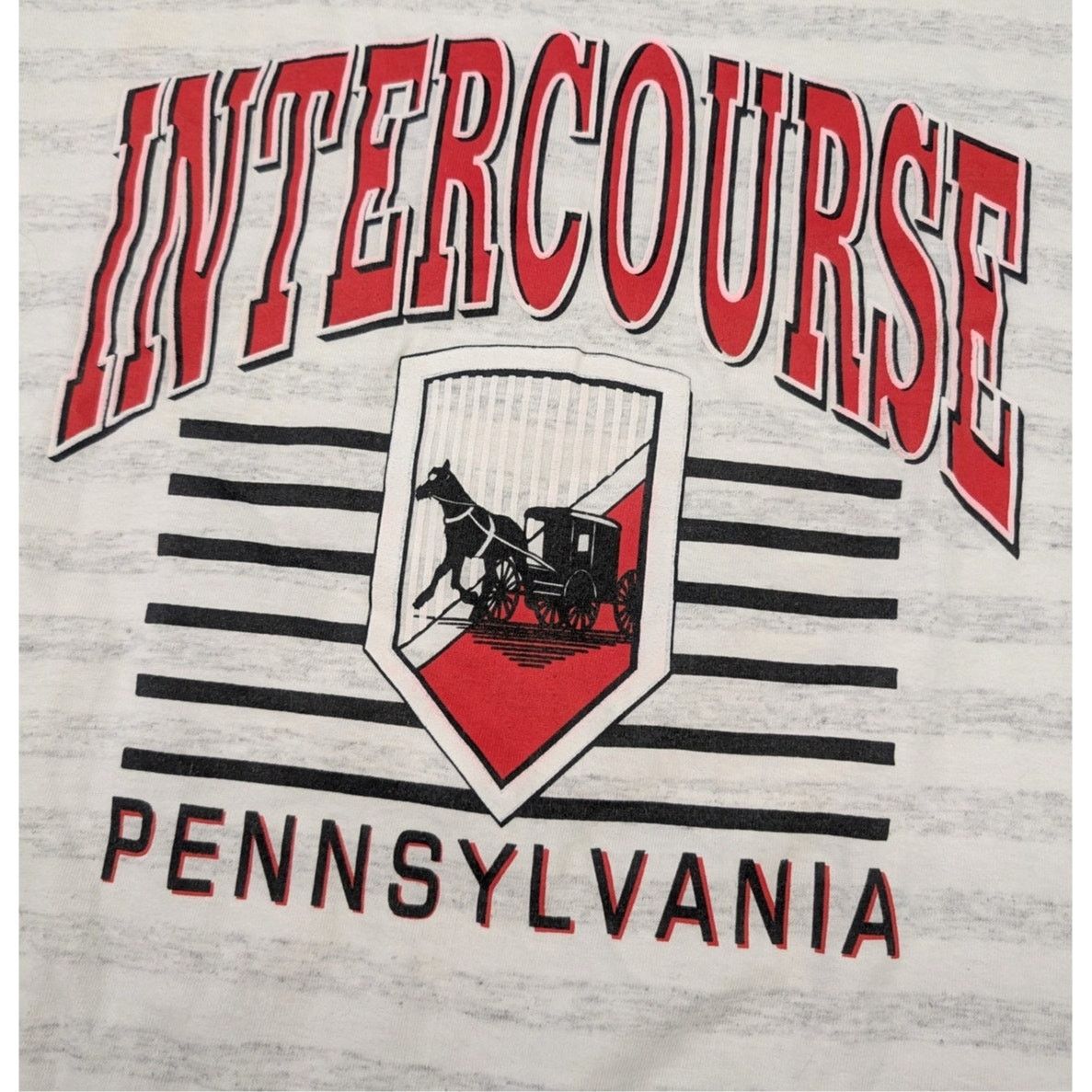 Vintage Vintage Intercourse Pennsylvania Farm Country t-shirt Size US M / EU 48-50 / 2 - 2 Thumbnail