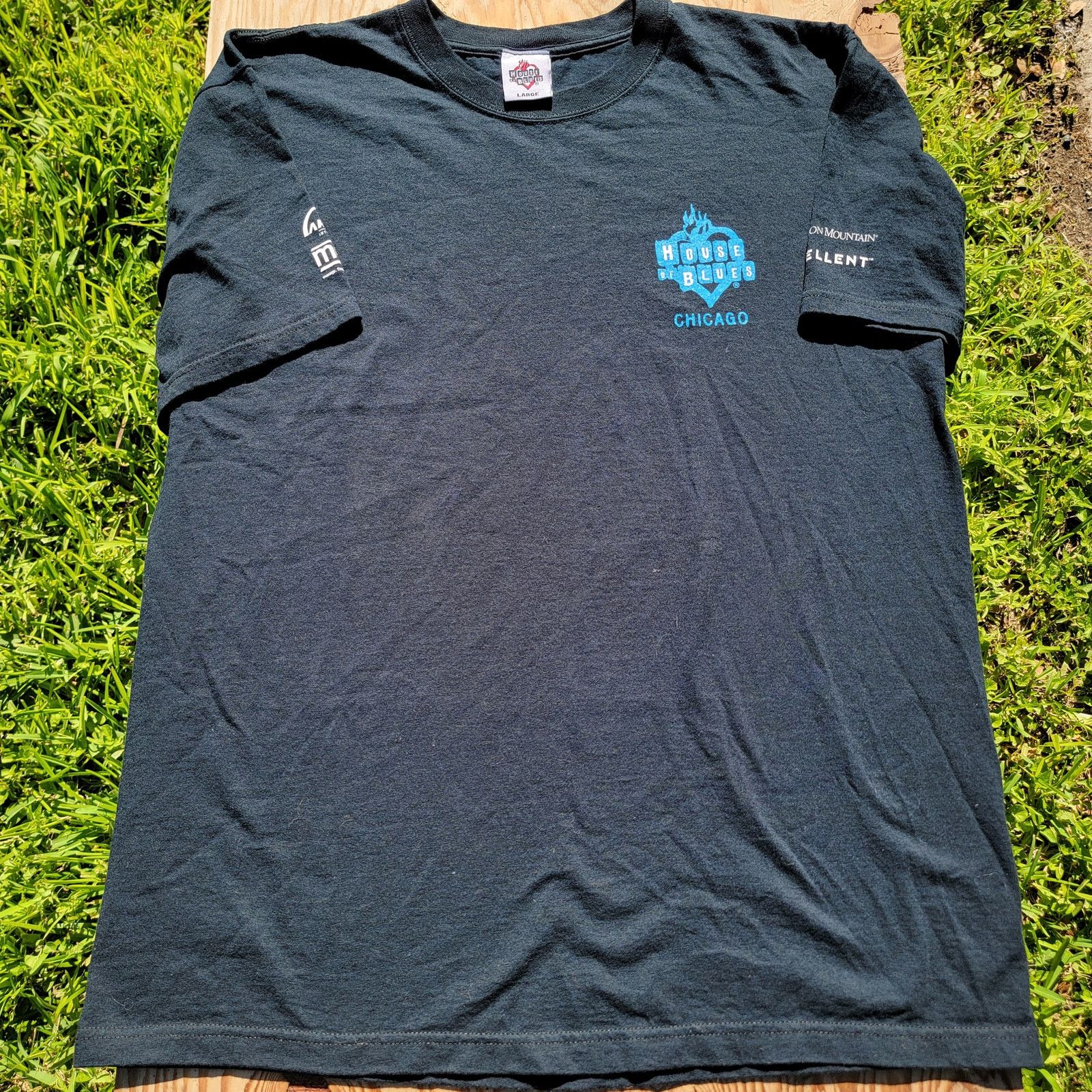 Other House of Blues Short Sleeve Unisex Tee "Chicago" -Size Large Size US L / EU 52-54 / 3 - 4 Thumbnail