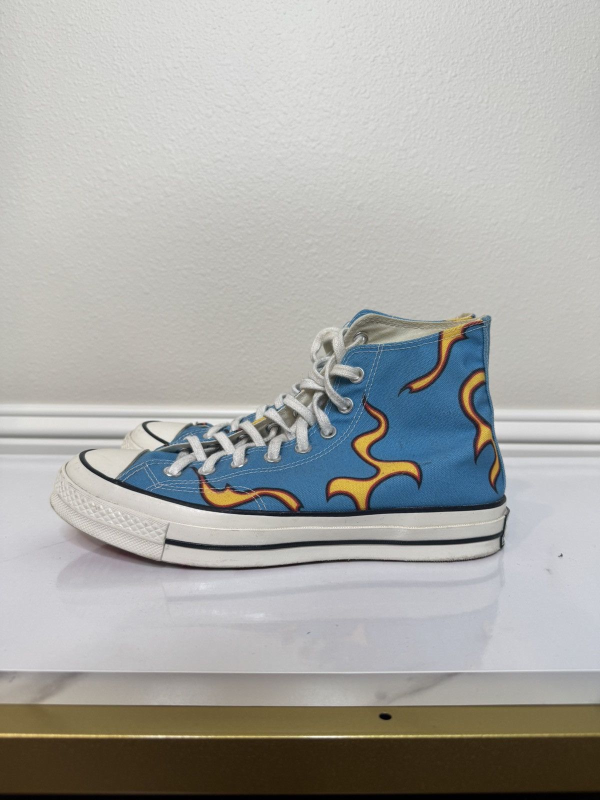 Converse Flames Rare Rare* Golf Wang Flame Chucks