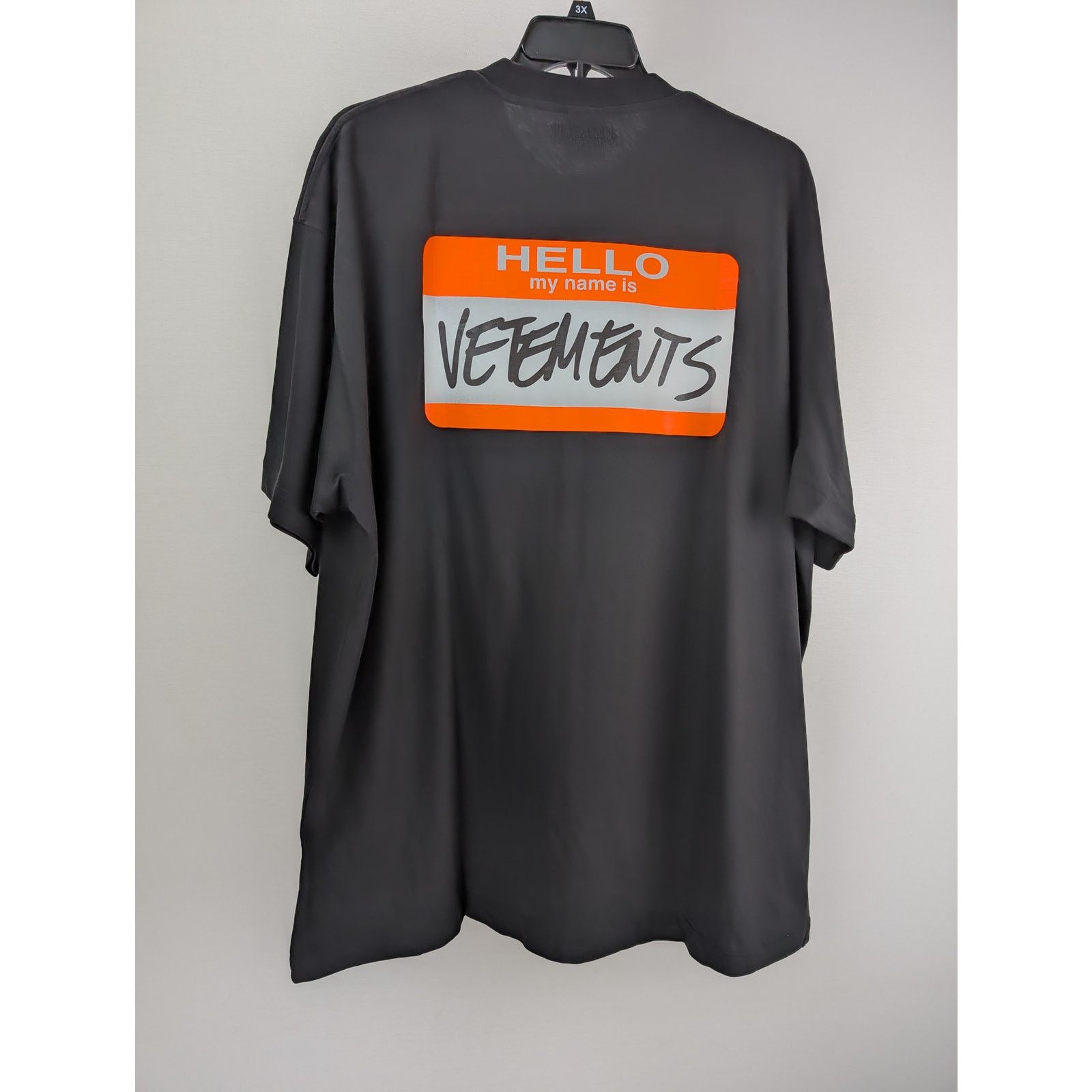 Vetements o1rshd1 Dollar Bill LS T-Shirt in Black Size US XL / EU 56 / 4 - 10 Thumbnail