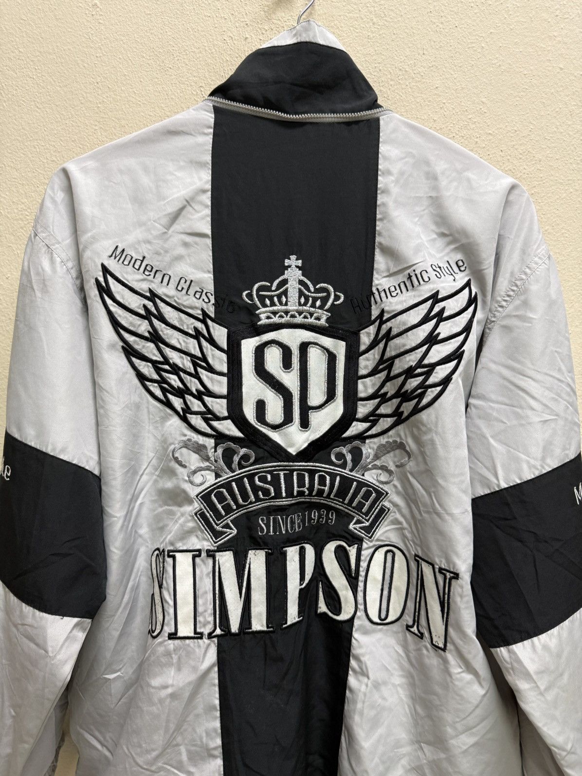 The Simpsons Vintage Simpson Sport Windbreaker Jacket Size US L / EU 52-54 / 3 - 22 Thumbnail