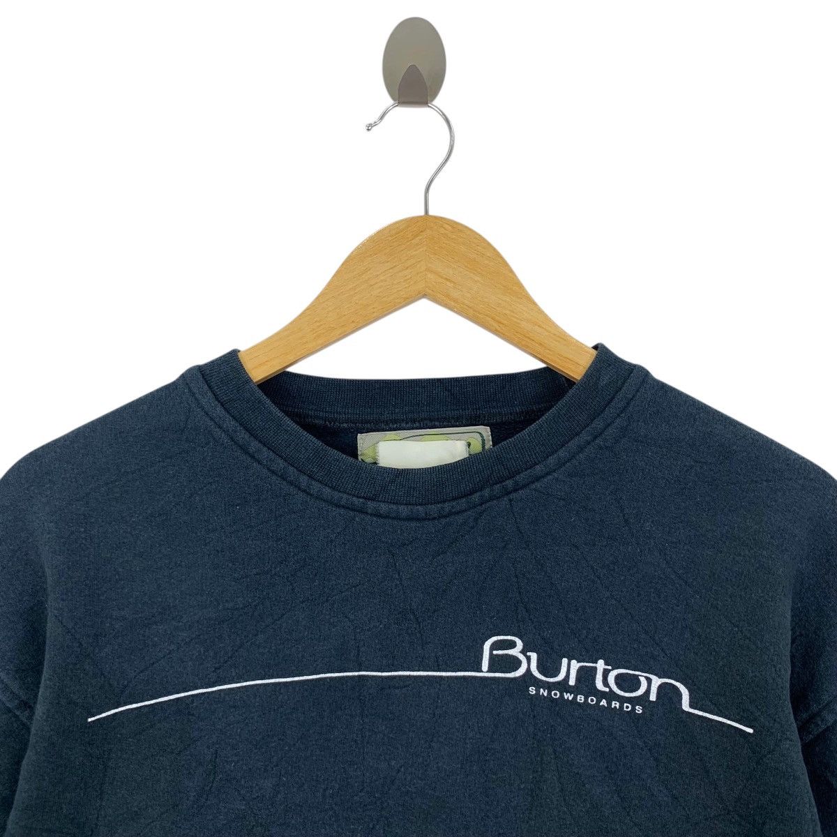 Burton BURTON Usa Snowboards Print Logo Black Sweatshirt Size US L / EU 52-54 / 3 - 3 Thumbnail