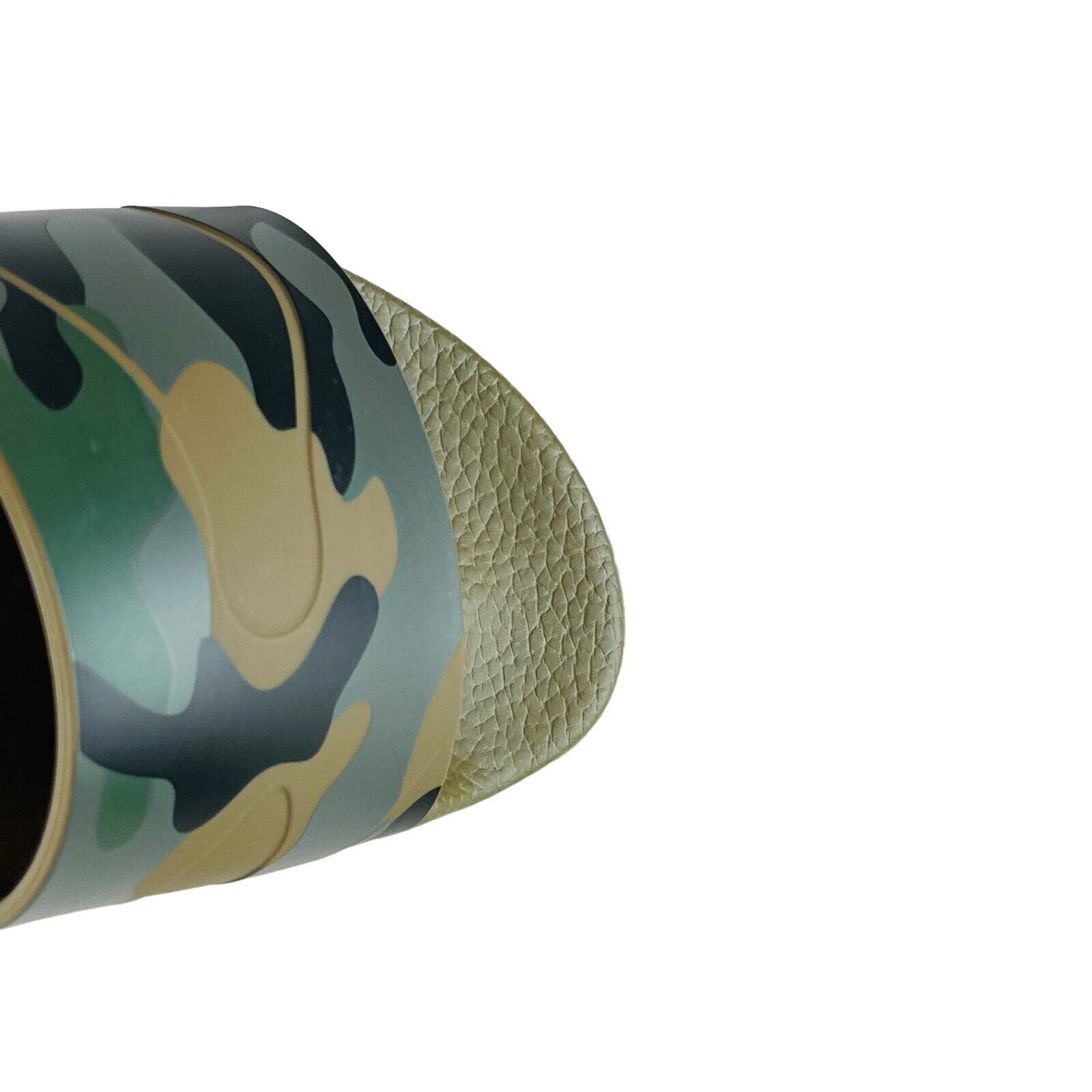 Valentino Valentino Garavani Rubber Camo Slides Slip On Size US 8 / EU 41 - 4 Thumbnail