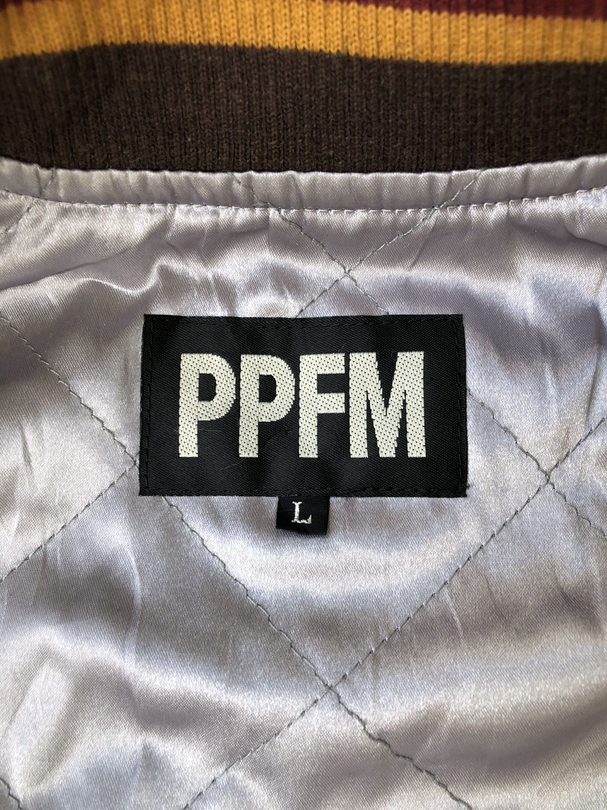 Japanese Brand Rare PPFM Sukajan Embroided Skull And Rest In Peace Back Hit Size US S / EU 44-46 / 1 - 14 Thumbnail
