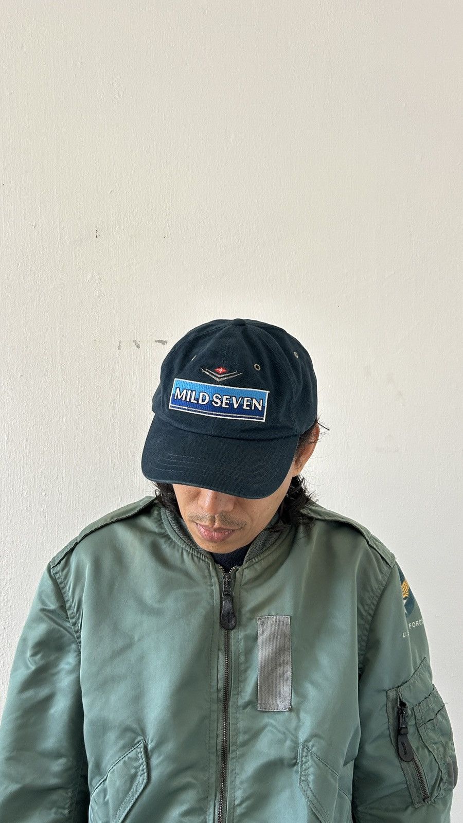Vintage 1990s Mild Seven Cigarettes Cap Size ONE SIZE - 2 Thumbnail