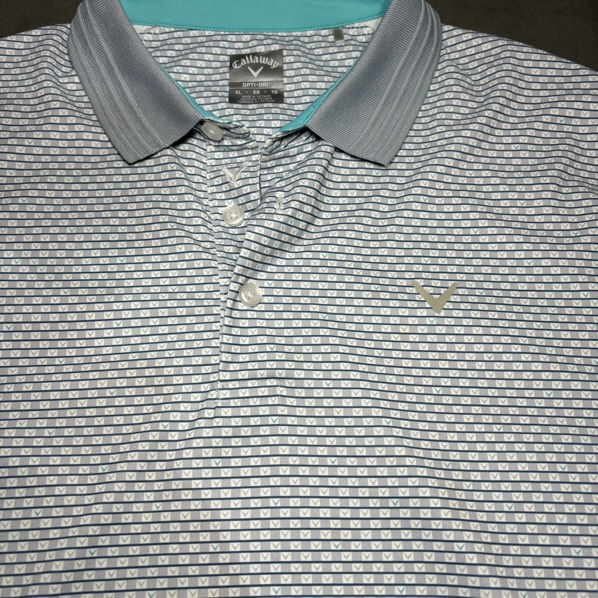 Callaway Callaway Men's Opti Dri Golf Polo XLarge Logo Size US XL / EU 56 / 4 - 3 Thumbnail