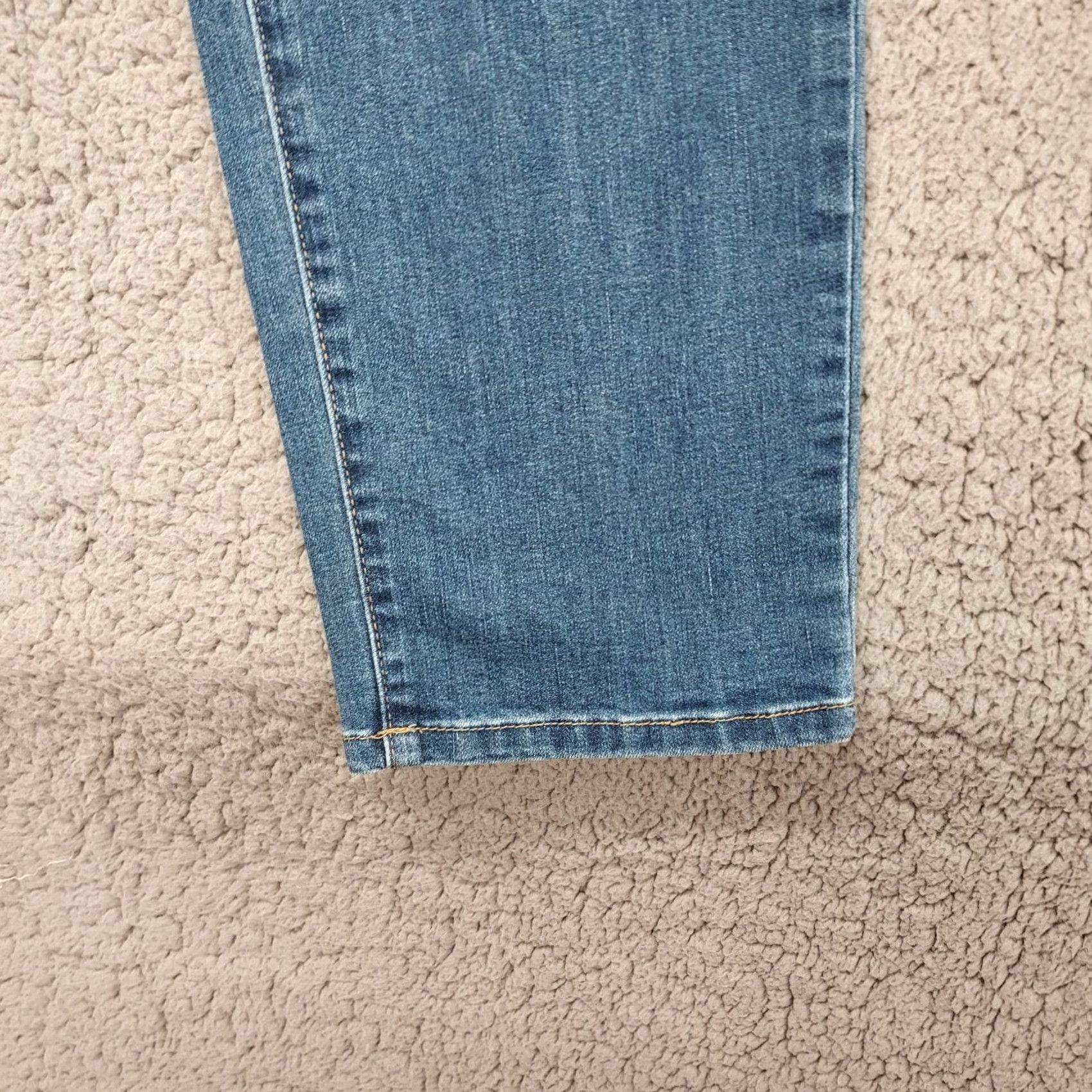 Vintage VINTAGE? Woman Within Jeans Women’s Plus Size 22W Bootcut Med Wash 43x28 Size 40" / US 18 - 4 Thumbnail