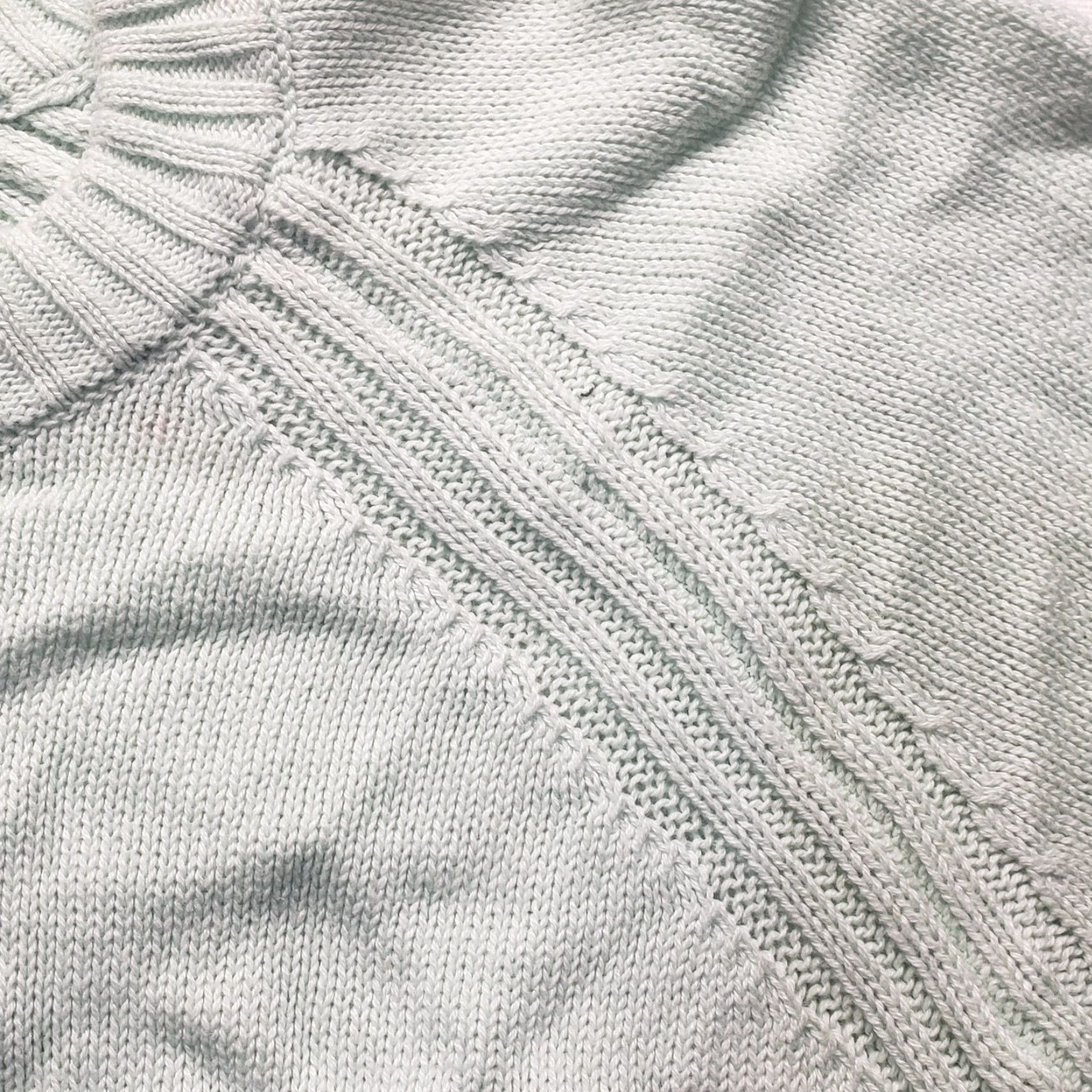 Vintage Kim Rogers Solid Light Green Knit Long Sleeve Sweater Adult Women's Size L Green Knit Sweater Women L Shirt? Size L / US 10 / IT 46 - 3 Thumbnail