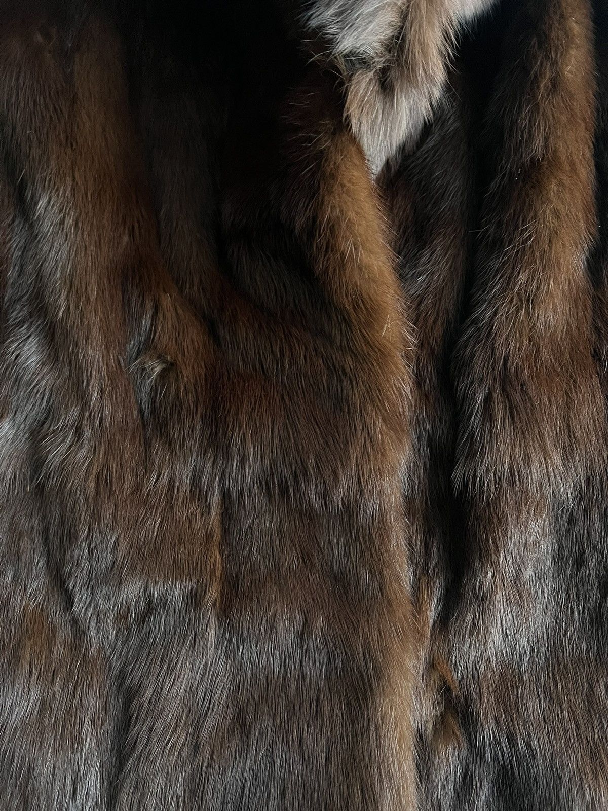 Vintage Vintage Mink Fox Fur Coat Size S / US 4 / IT 40 - 2 Thumbnail