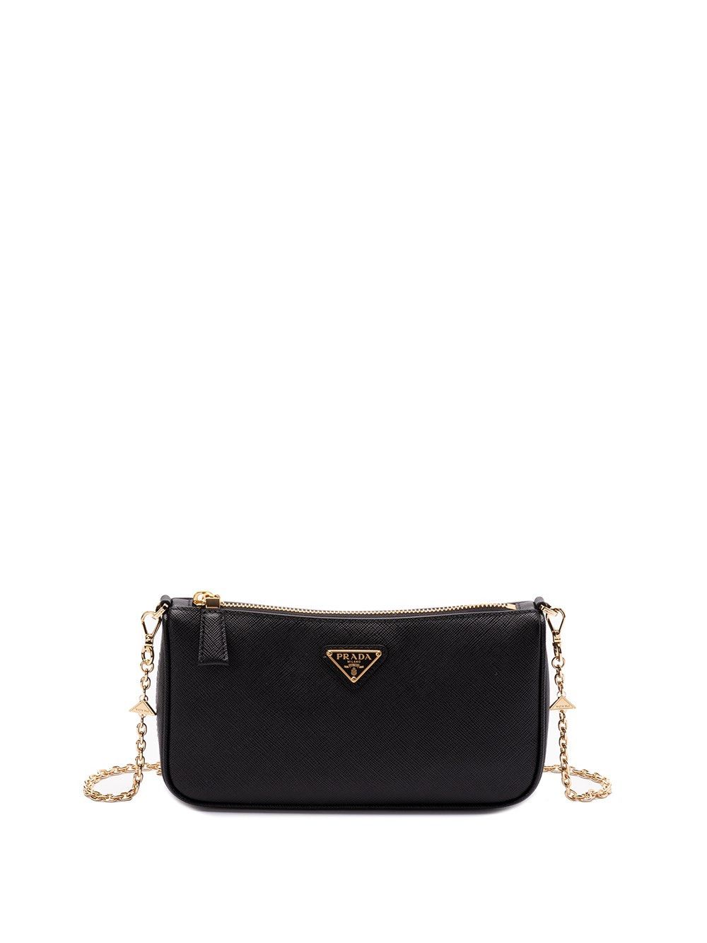 Prada Saffiano Leather Shoulder Bag, Women's