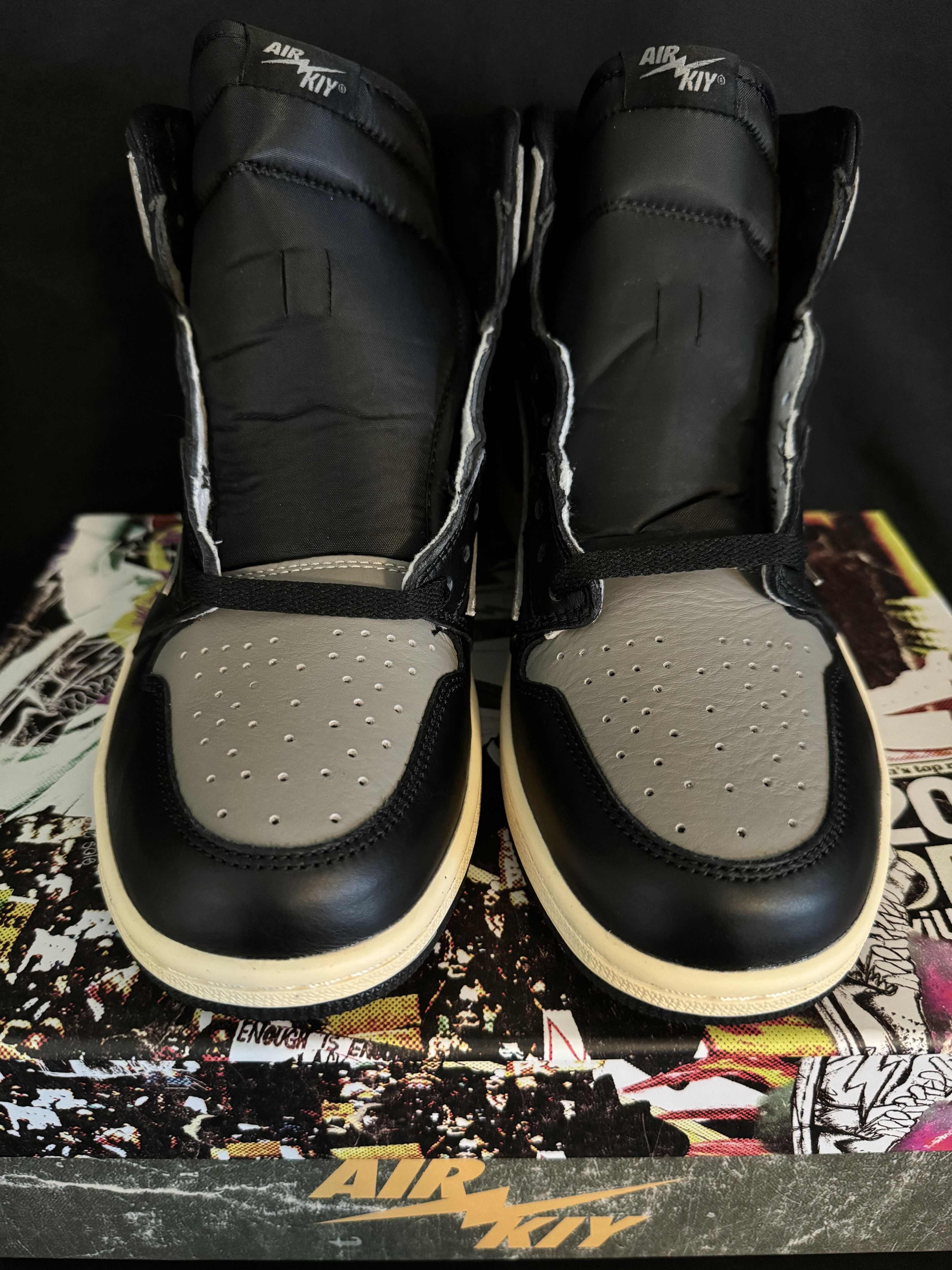 Reves Paris / Air Kit ‘85 Hi “Shadow” Hi Top Sneakers