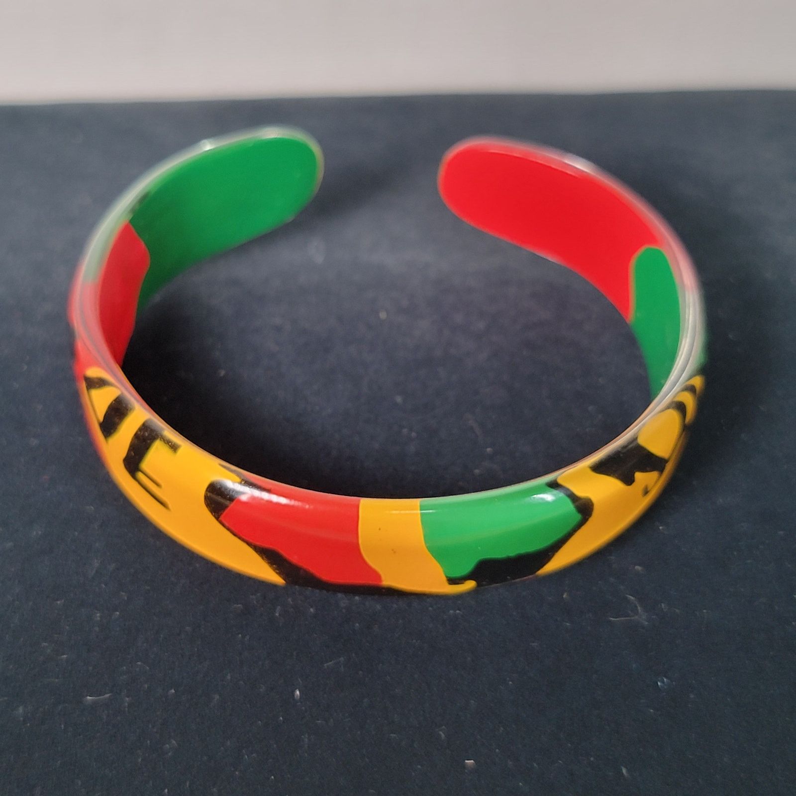 Other Jamaica Acrylic Bracelet "I Love Jamaica" Size ONE SIZE - 1 Thumbnail