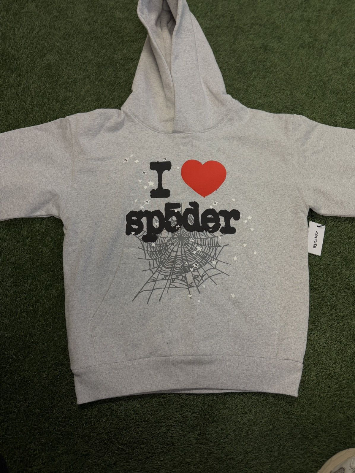 Sp5der Worldwide I ♥️ Sp5der Hoodie Size M (NEW)
